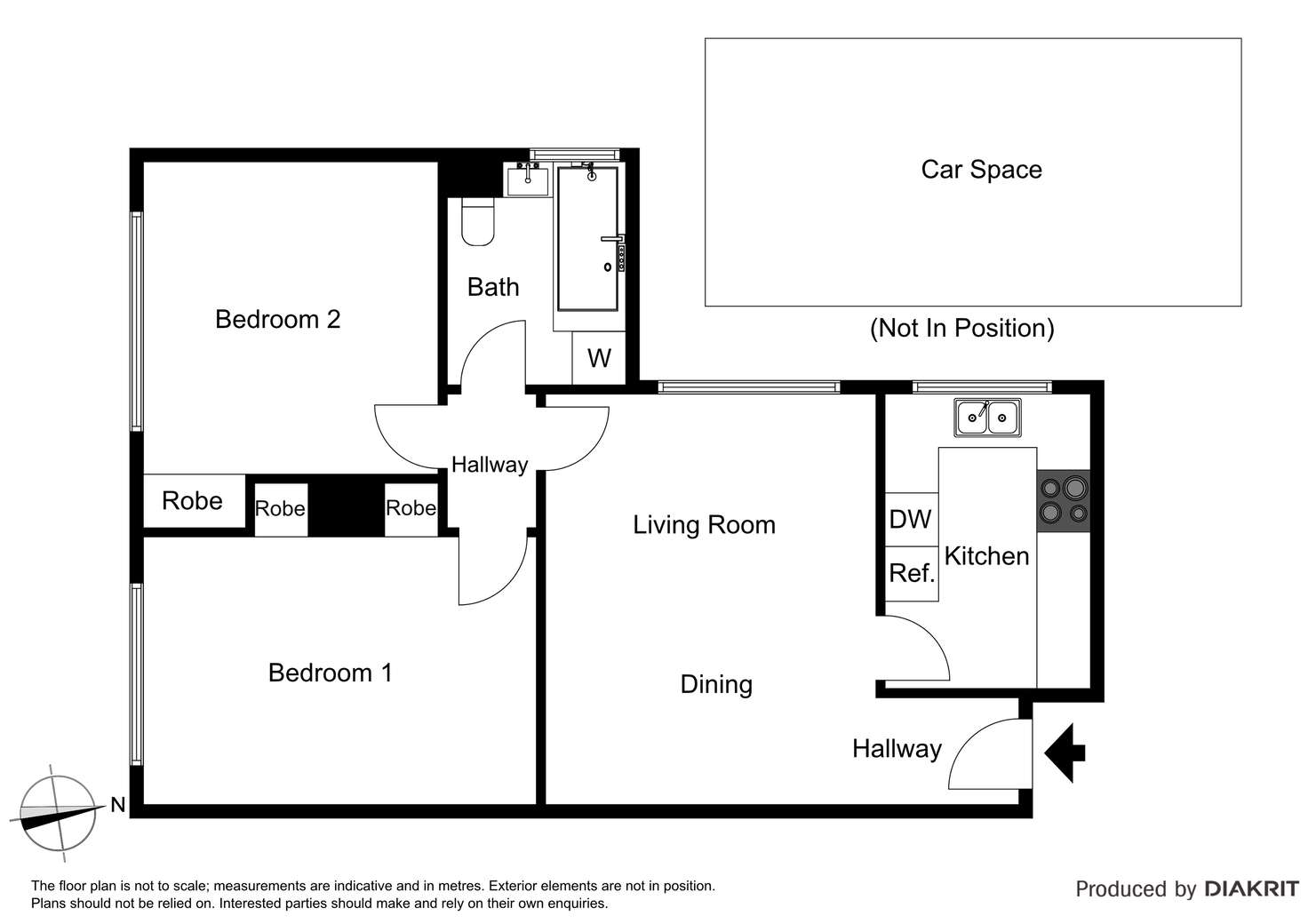 Floorplan of Homely apartment listing, 4/22 Hunter Street, Malvern VIC 3144