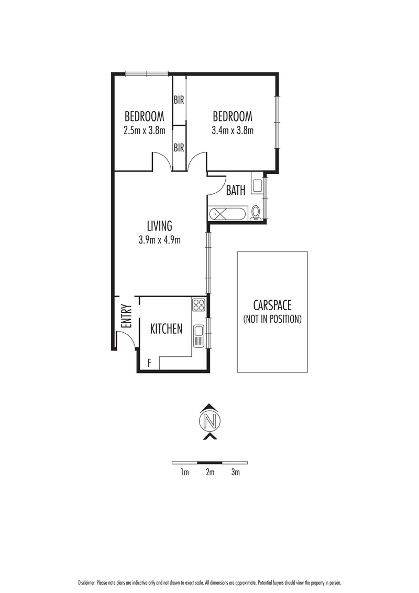 Floorplan of Homely apartment listing, 6/29 Hunter Street, Malvern VIC 3144