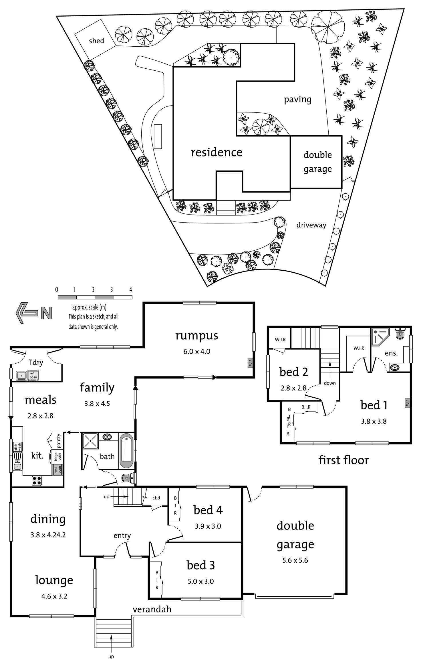 Floorplan of Homely house listing, 5 Wenke Court, Doncaster East VIC 3109