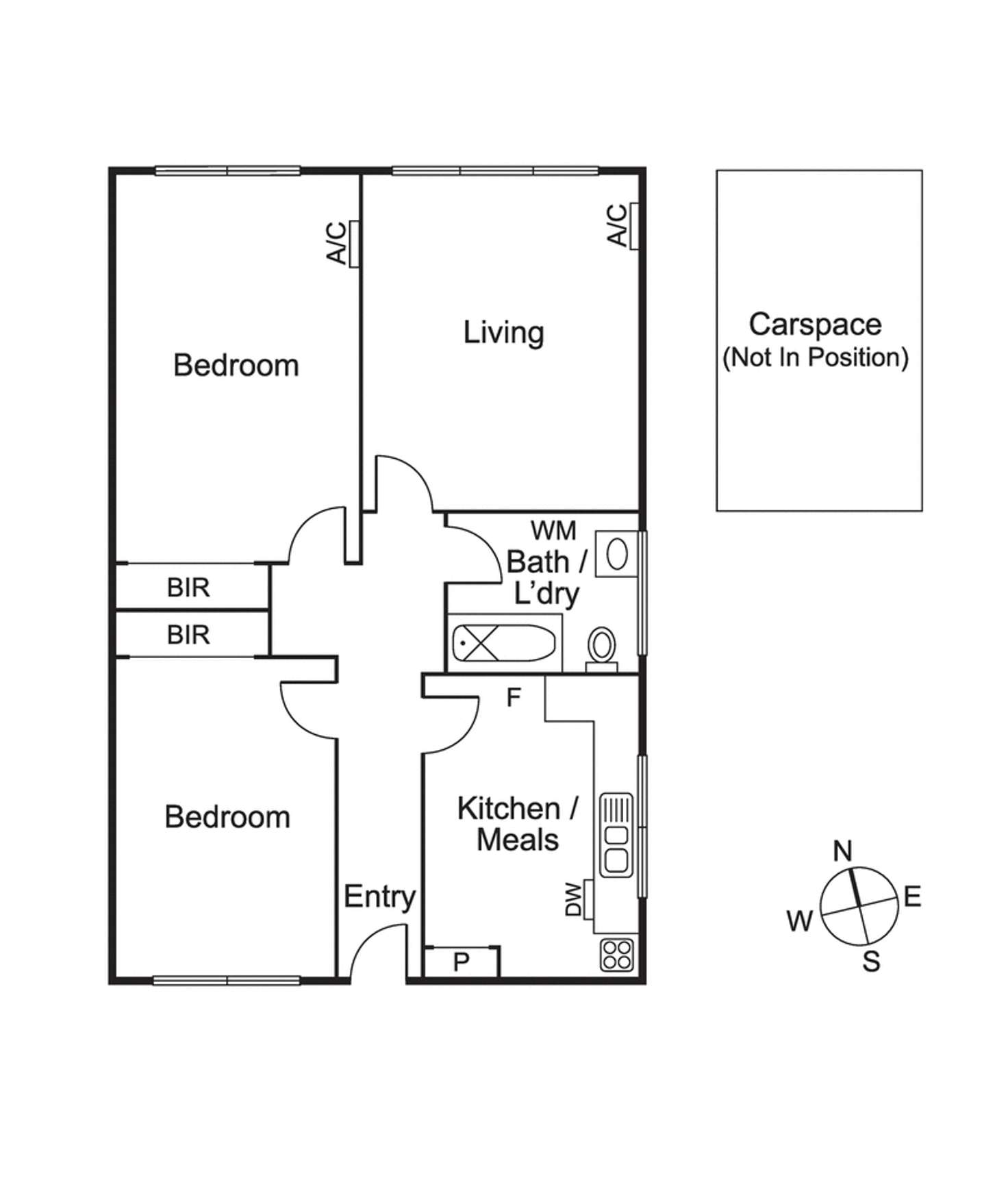 Floorplan of Homely apartment listing, 7/44 Clarence Street, Elsternwick VIC 3185