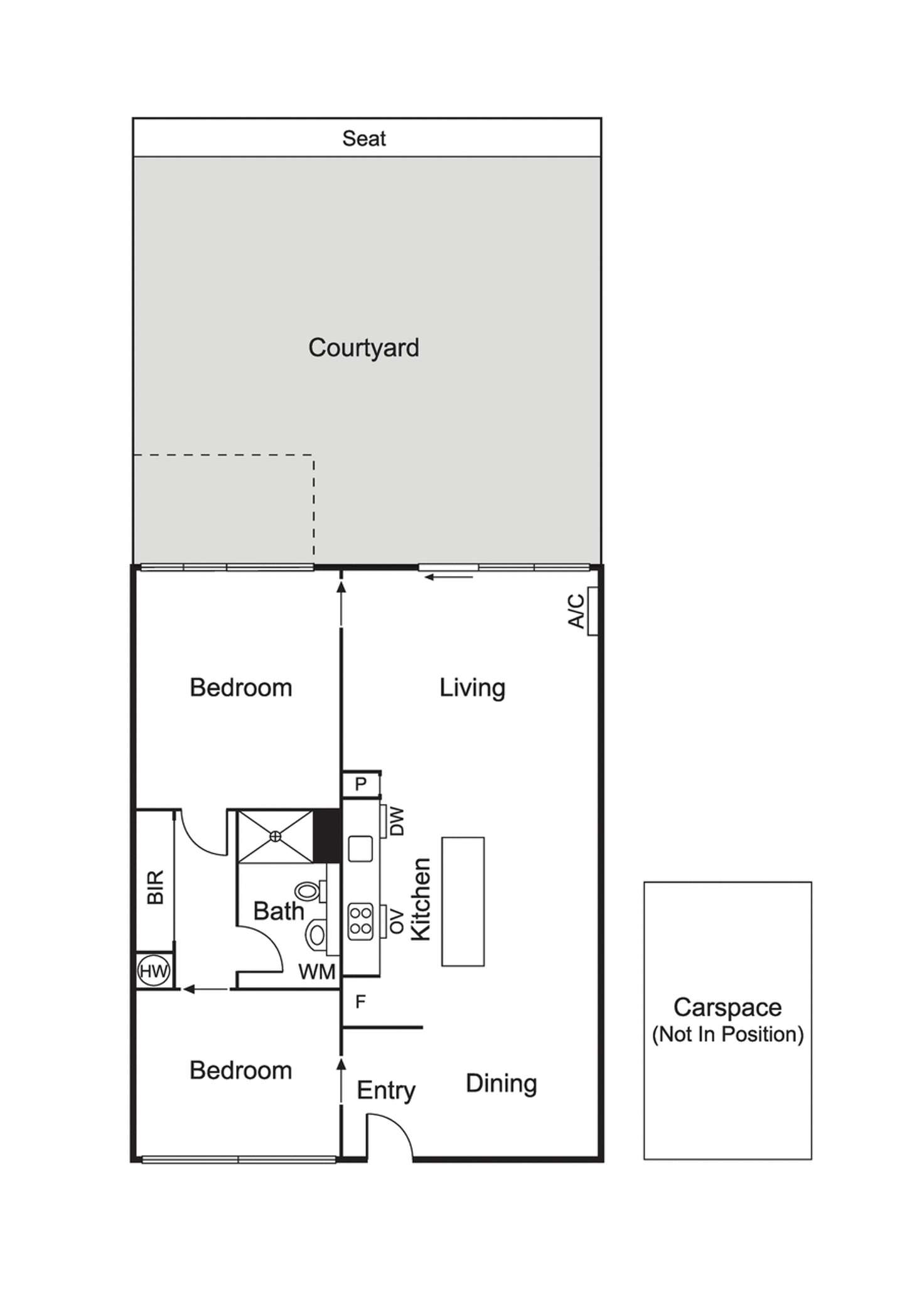 Floorplan of Homely apartment listing, 3/573 Glen Huntly Road, Elsternwick VIC 3185
