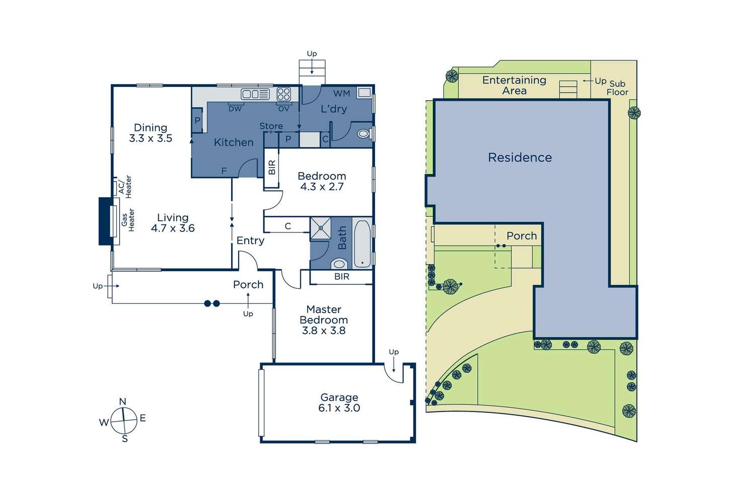 Floorplan of Homely unit listing, 1/24 Damon Road, Mount Waverley VIC 3149