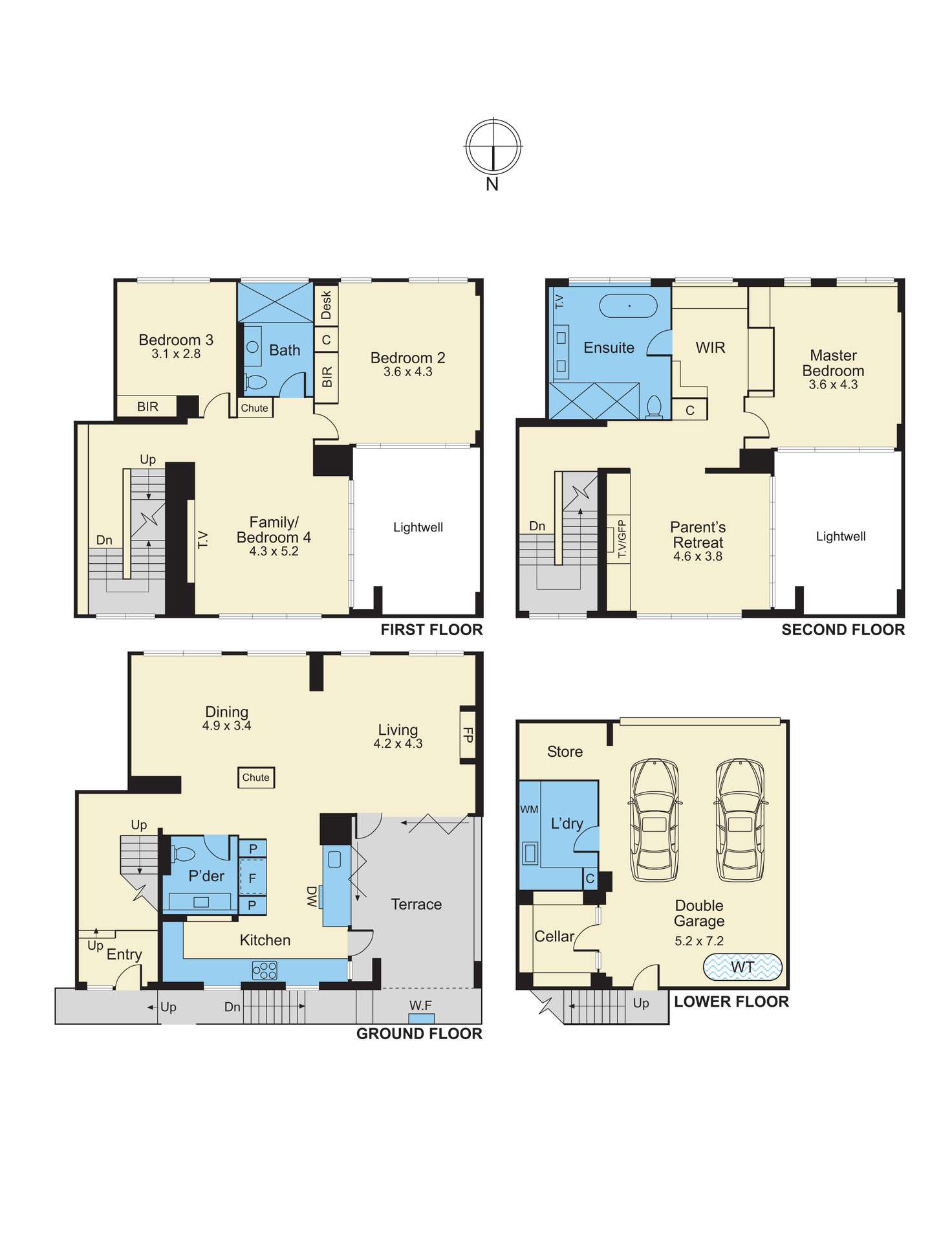 Floorplan of Homely apartment listing, 2/27 Darling Street, South Yarra VIC 3141