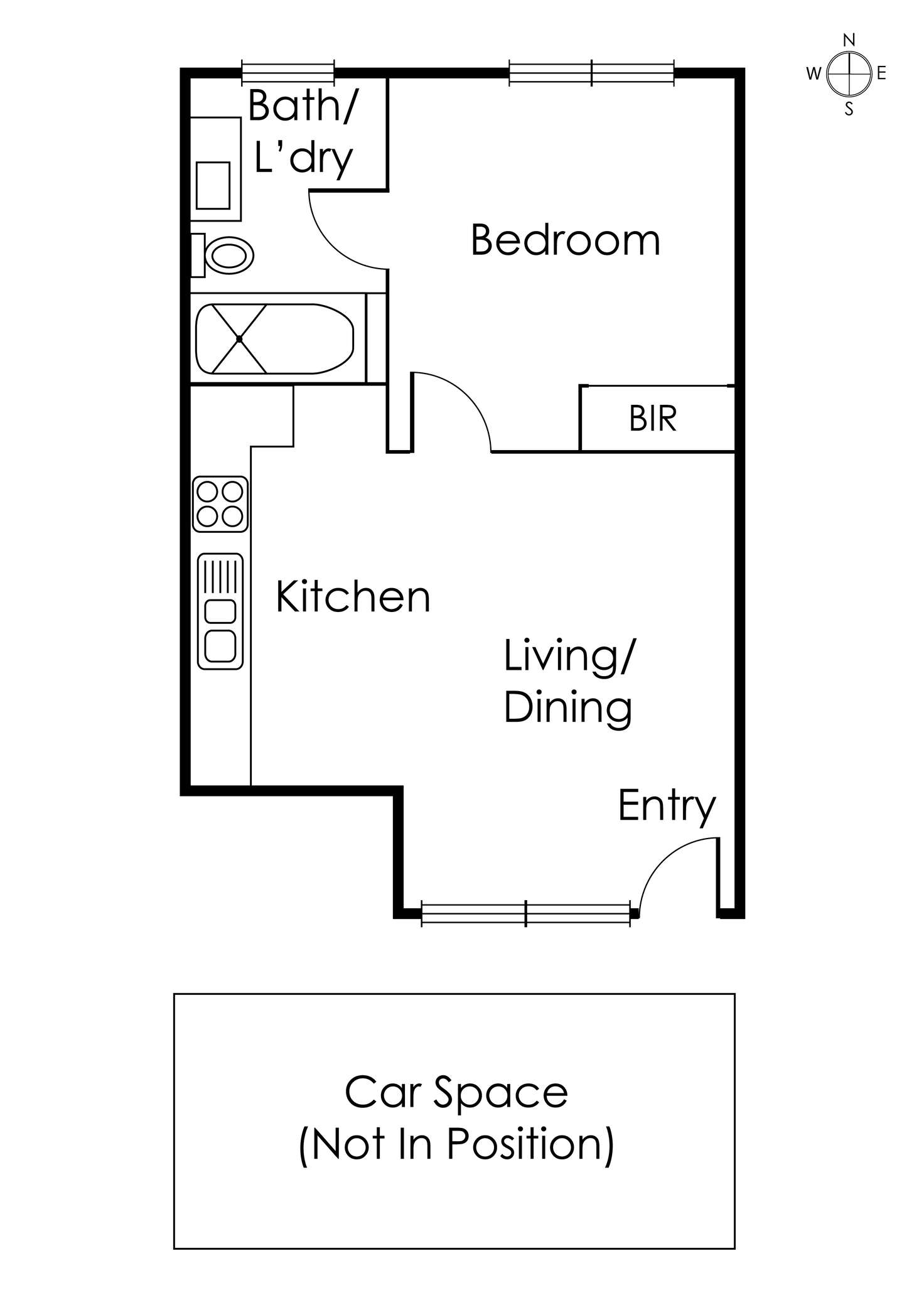 Floorplan of Homely apartment listing, 11/17 Lambert Street, Richmond VIC 3121