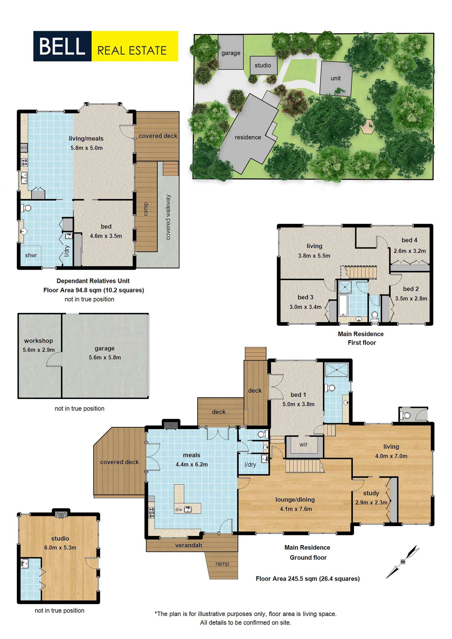 Floorplan of Homely house listing, 10 Georges Road, The Patch VIC 3792