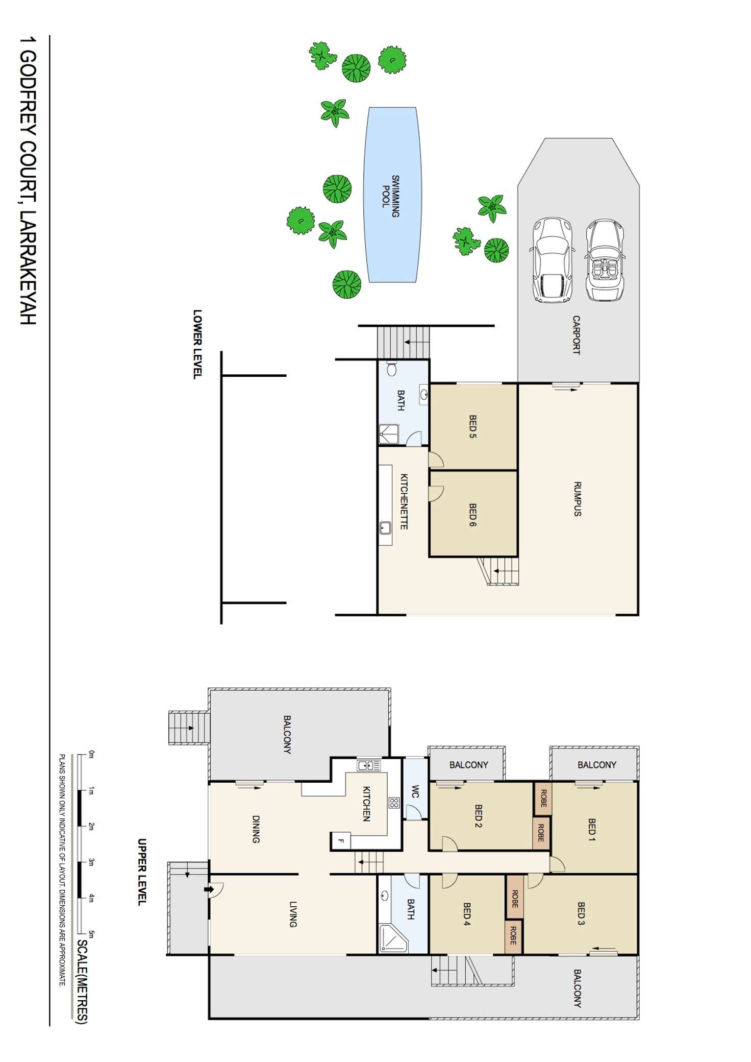 Floorplan of Homely house listing, 1 Godfrey Court, Larrakeyah NT 820