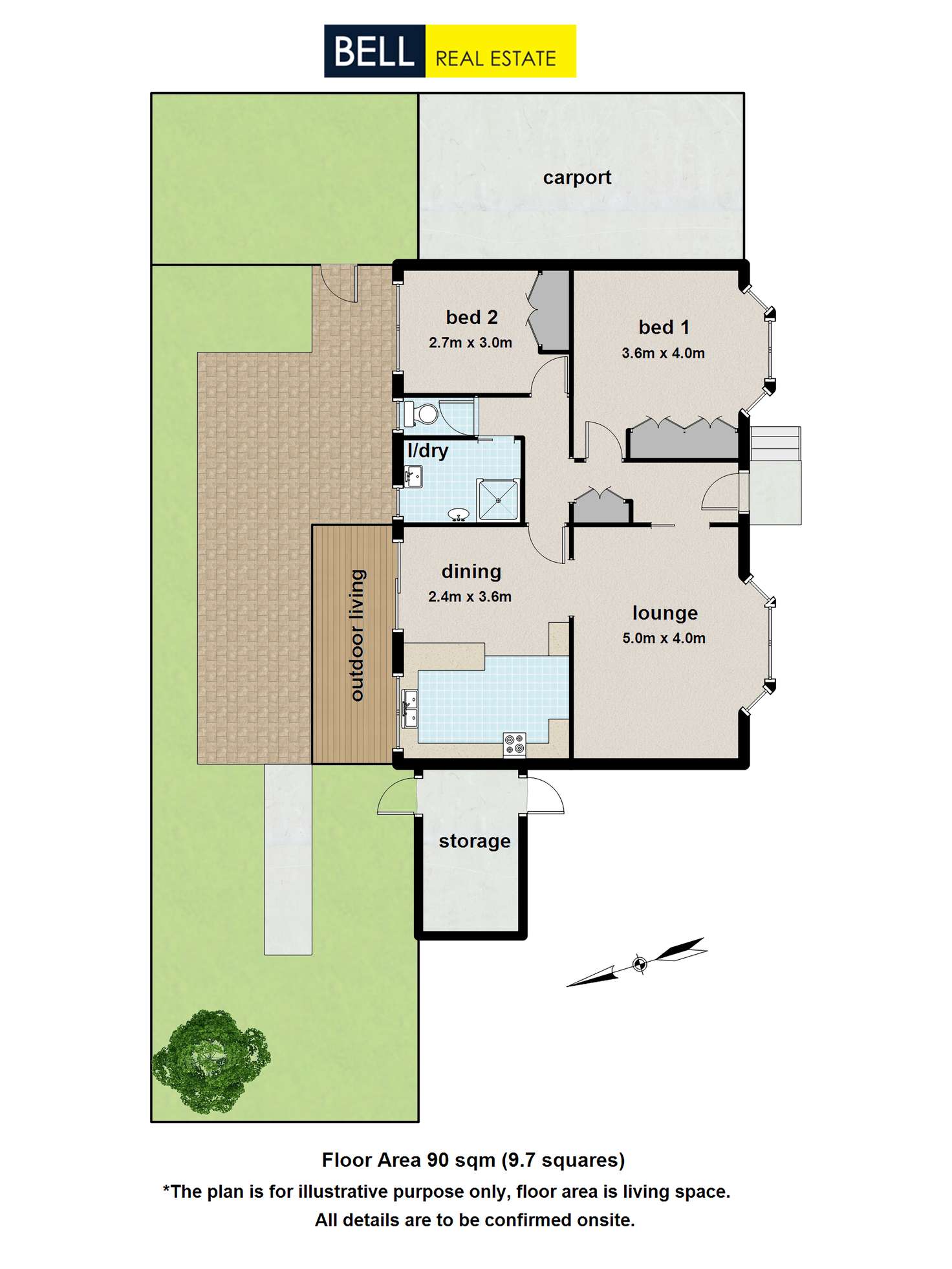 Floorplan of Homely unit listing, 2/11 Talaskia Road, Upper Ferntree Gully VIC 3156