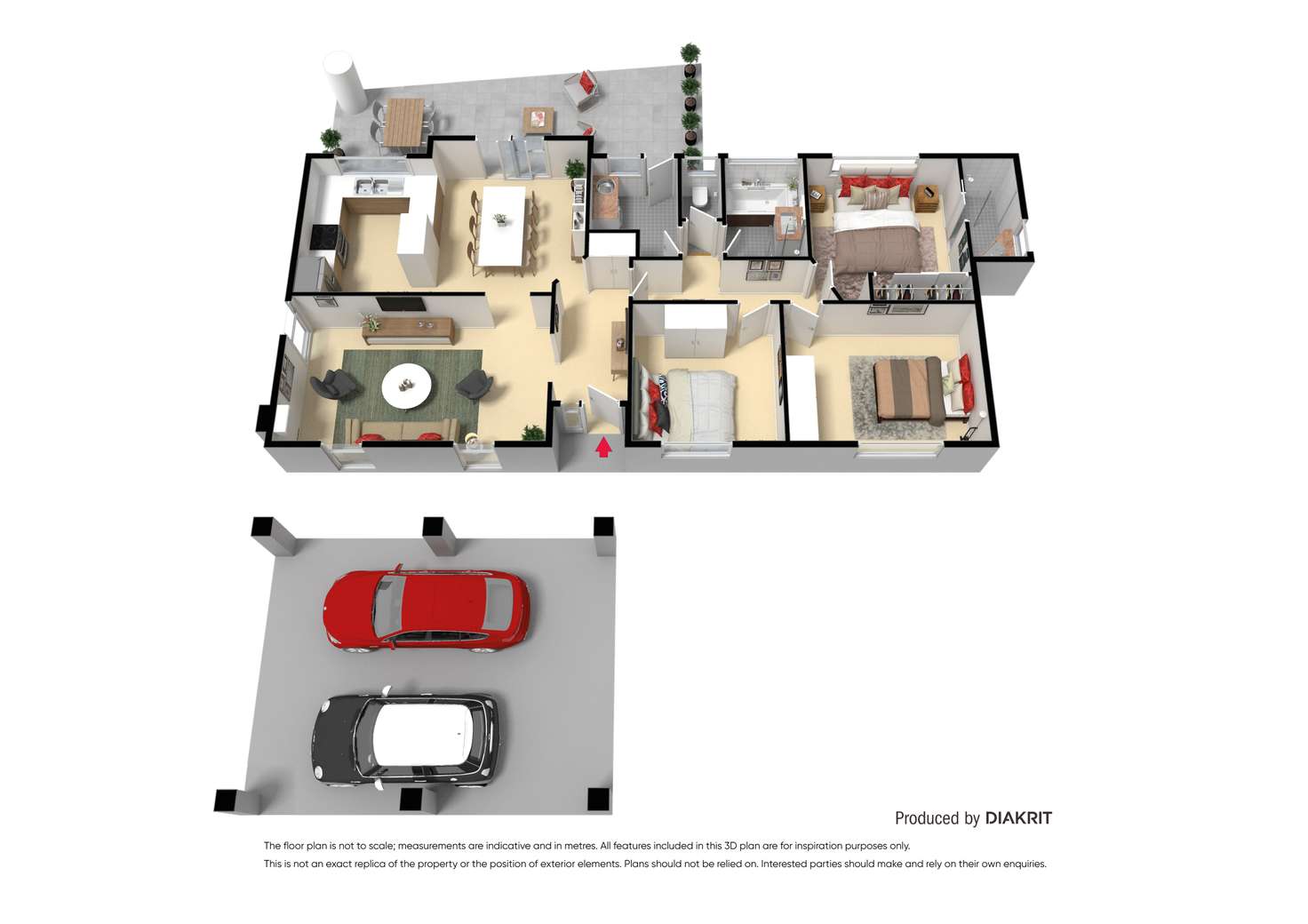 Floorplan of Homely house listing, 17 Chelmsford Way, Melton West VIC 3337