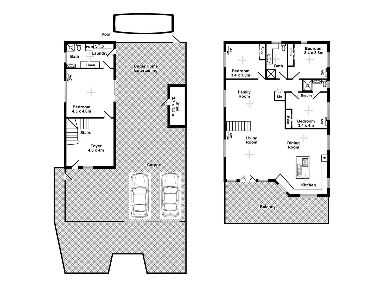 Floorplan of Homely house listing, 33 Hedley Place, Durack NT 830