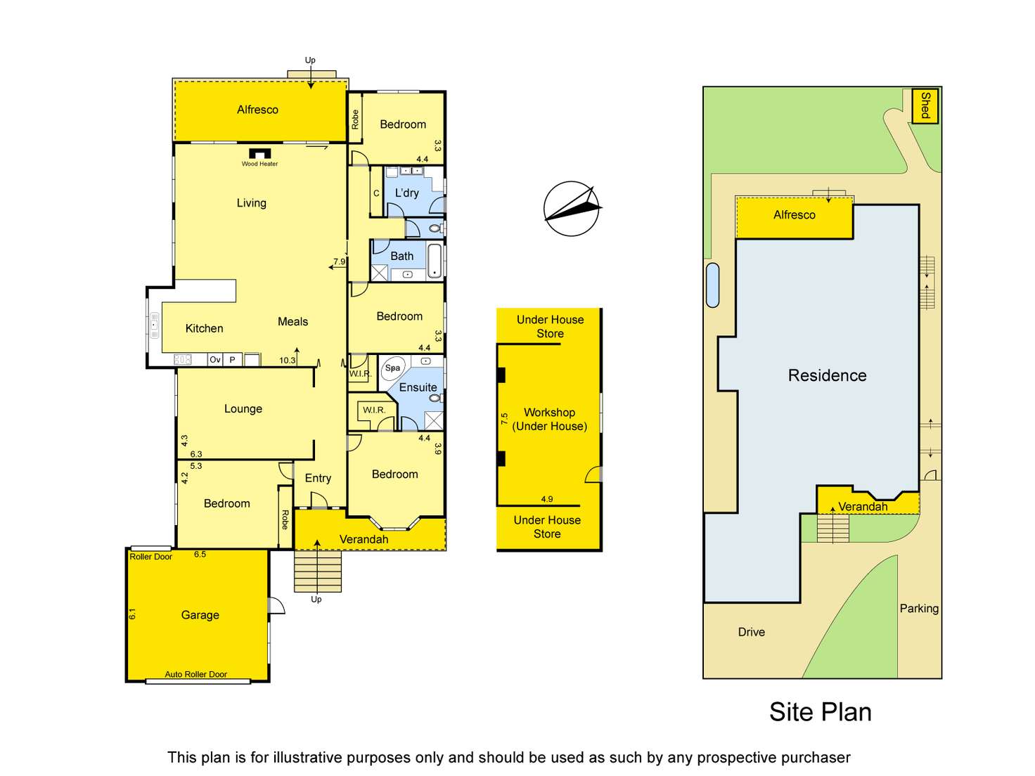 Floorplan of Homely house listing, 7 Sunshine Close, Greensborough VIC 3088