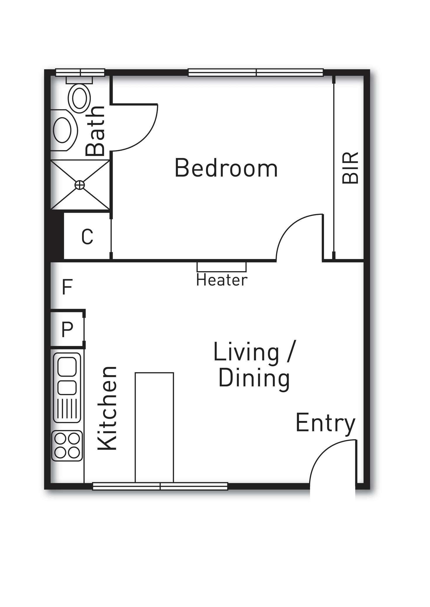 Floorplan of Homely apartment listing, 10/603 High Street, Prahran VIC 3181