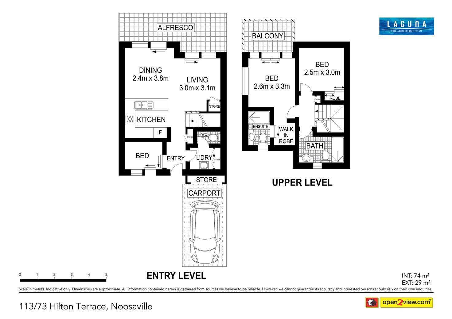 Floorplan of Homely unit listing, 113/73 Hilton Terrace, Noosaville QLD 4566