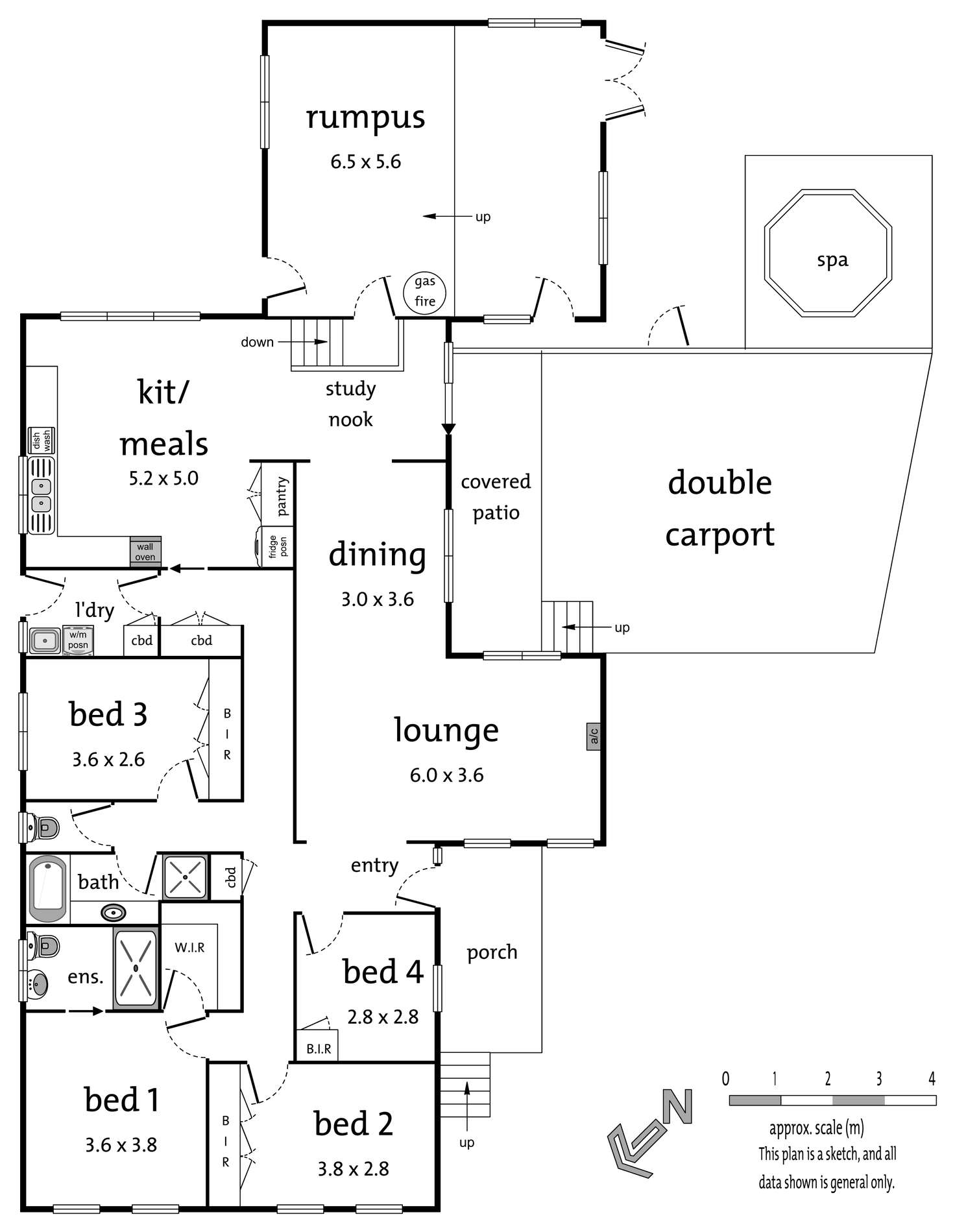 Floorplan of Homely house listing, 6 Loxley Court, Doncaster East VIC 3109