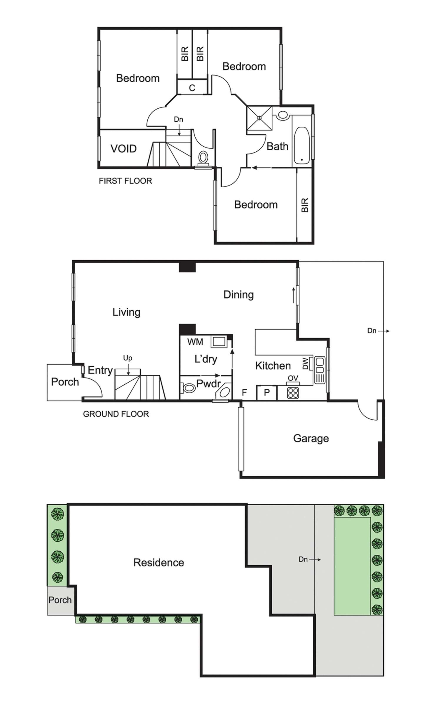 Floorplan of Homely townhouse listing, 3/120 Murrumbeena Road, Murrumbeena VIC 3163