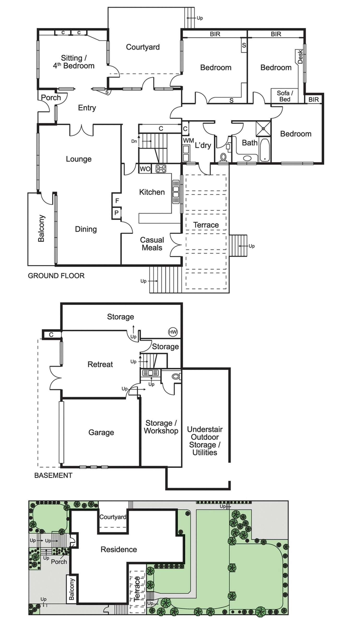 Floorplan of Homely house listing, 32 Aroona Road, Caulfield North VIC 3161