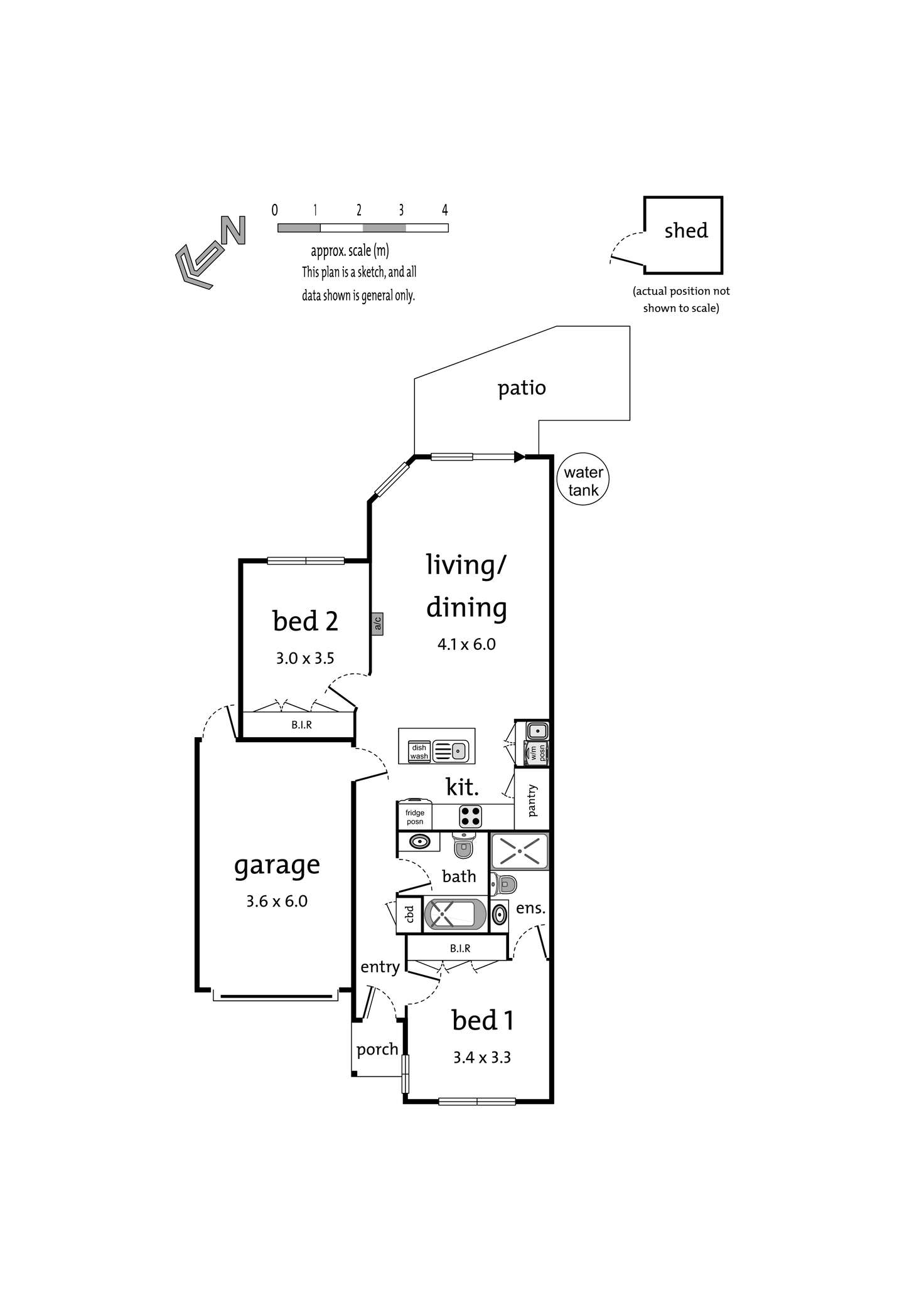 Floorplan of Homely unit listing, 4/26 Kemps Street, Ringwood East VIC 3135