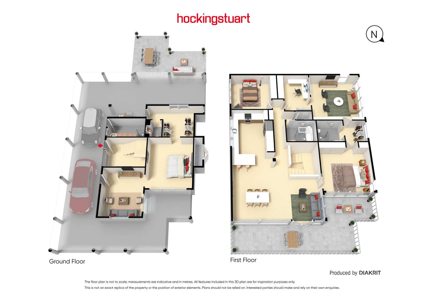 Floorplan of Homely house listing, 4 Farey Avenue, Dromana VIC 3936