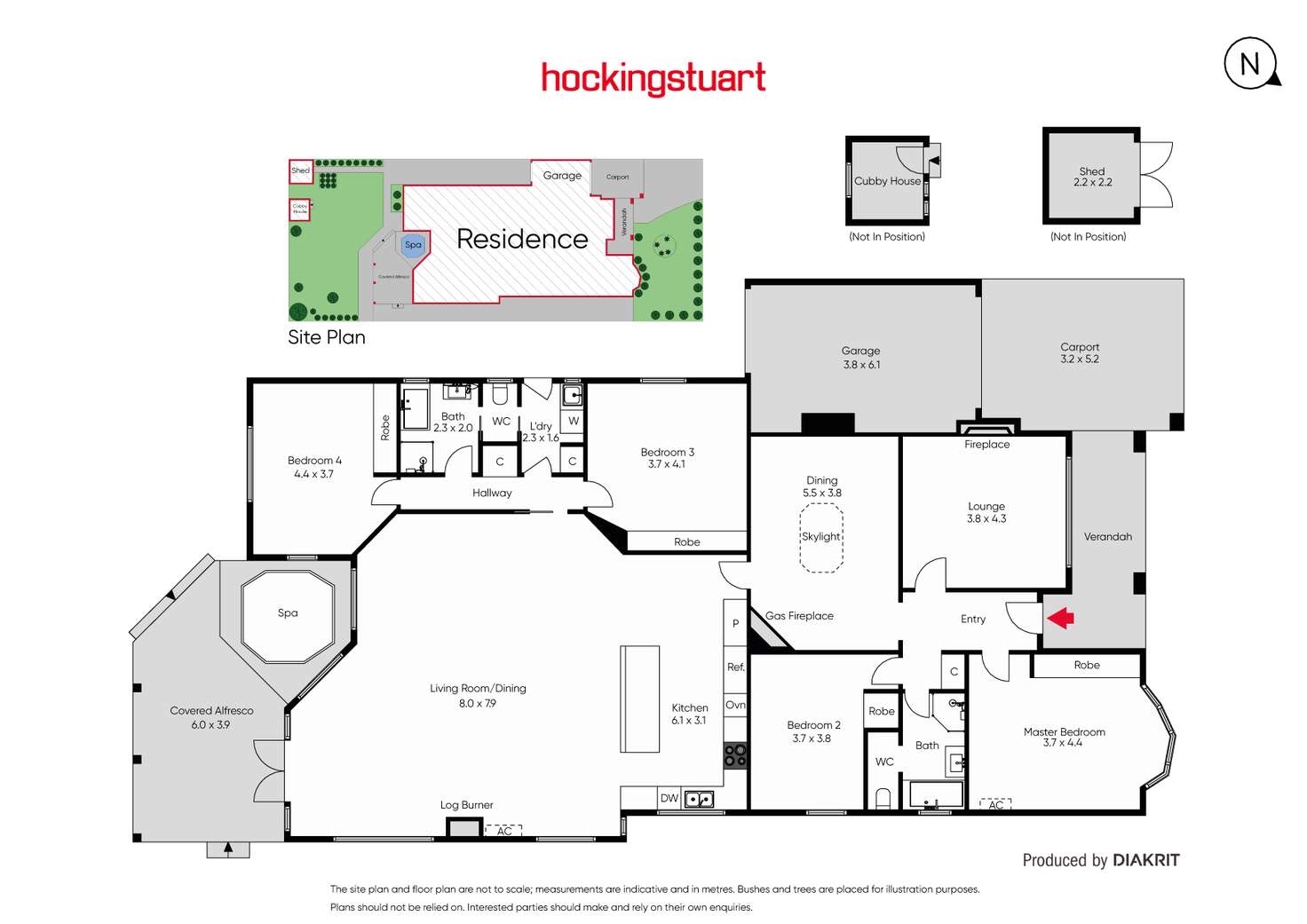 Floorplan of Homely house listing, 6 Fourth Street, Parkdale VIC 3195