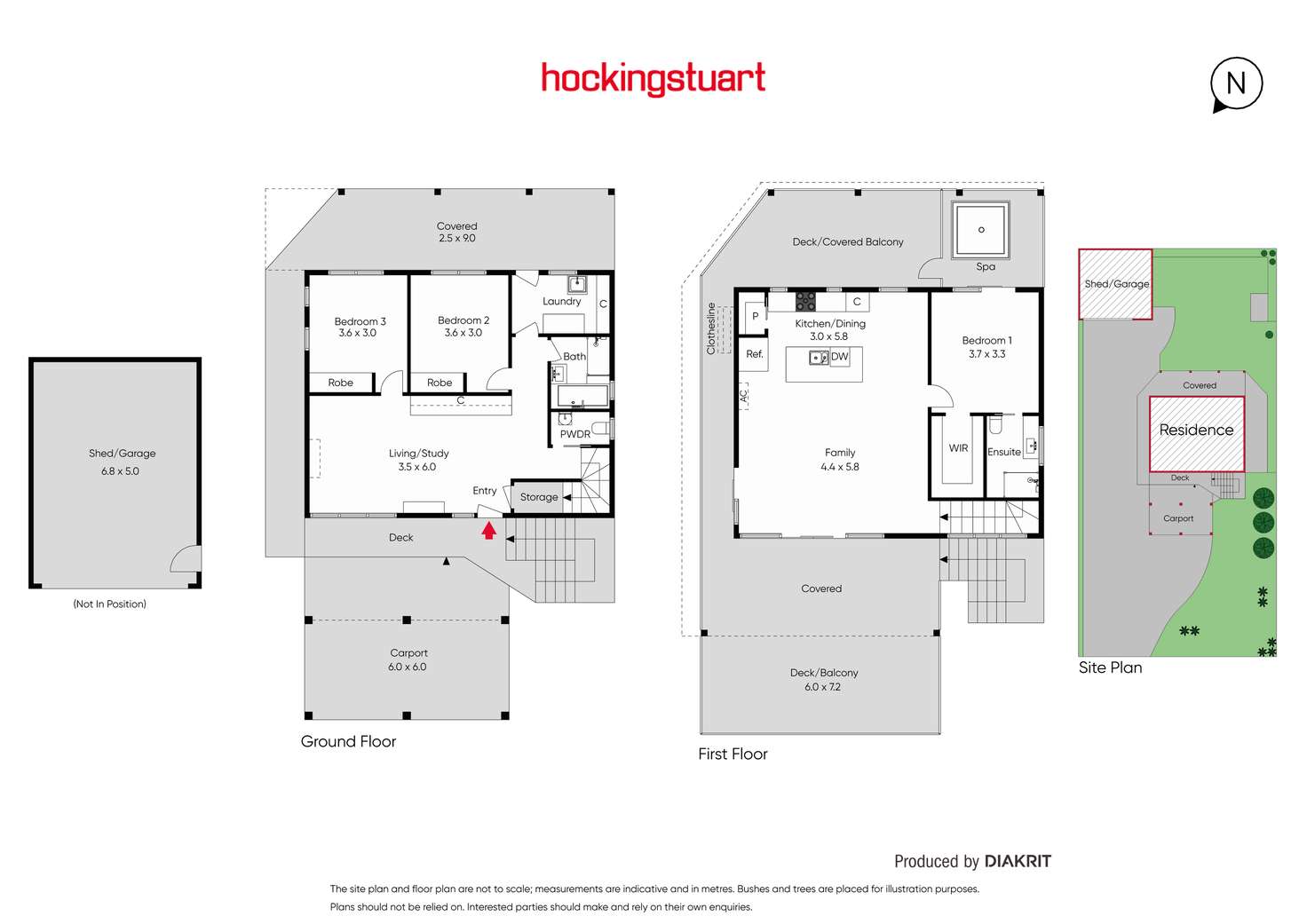 Floorplan of Homely house listing, 13 Iris Street, Dromana VIC 3936