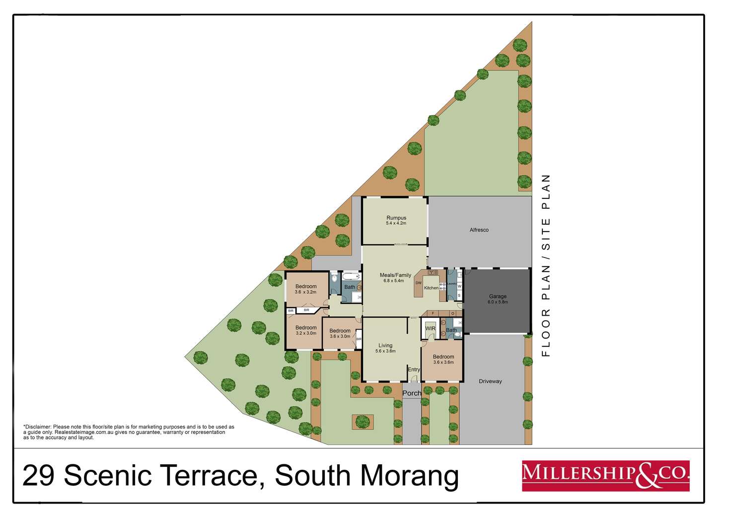 Floorplan of Homely house listing, 29 Scenic Terrace, South Morang VIC 3752