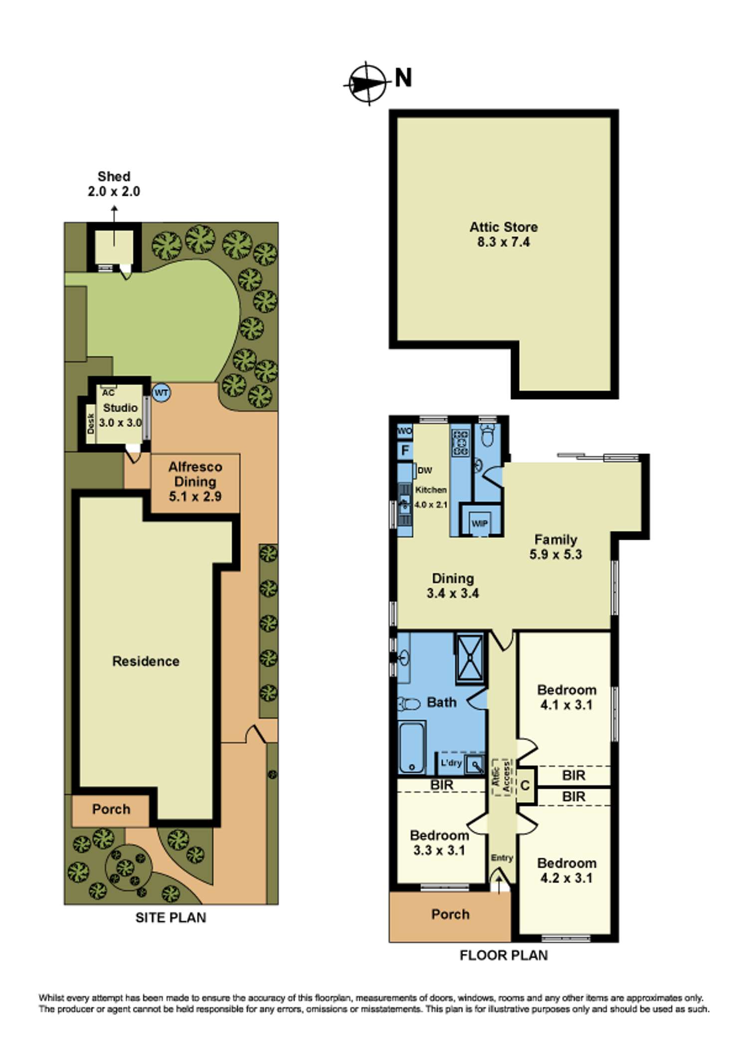 Floorplan of Homely house listing, 11 Mirls Street, Newport VIC 3015