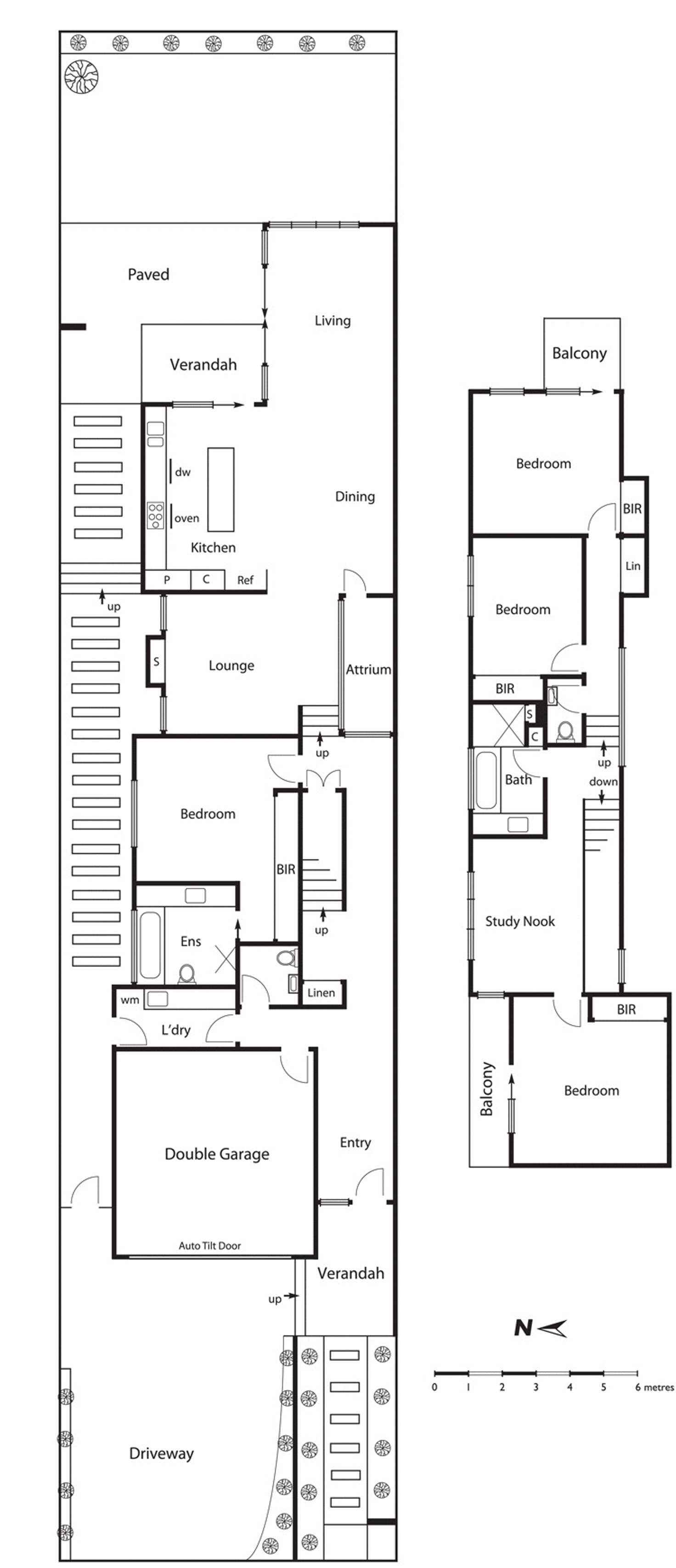 Floorplan of Homely townhouse listing, 10A Gleniffer Avenue, Brighton East VIC 3187