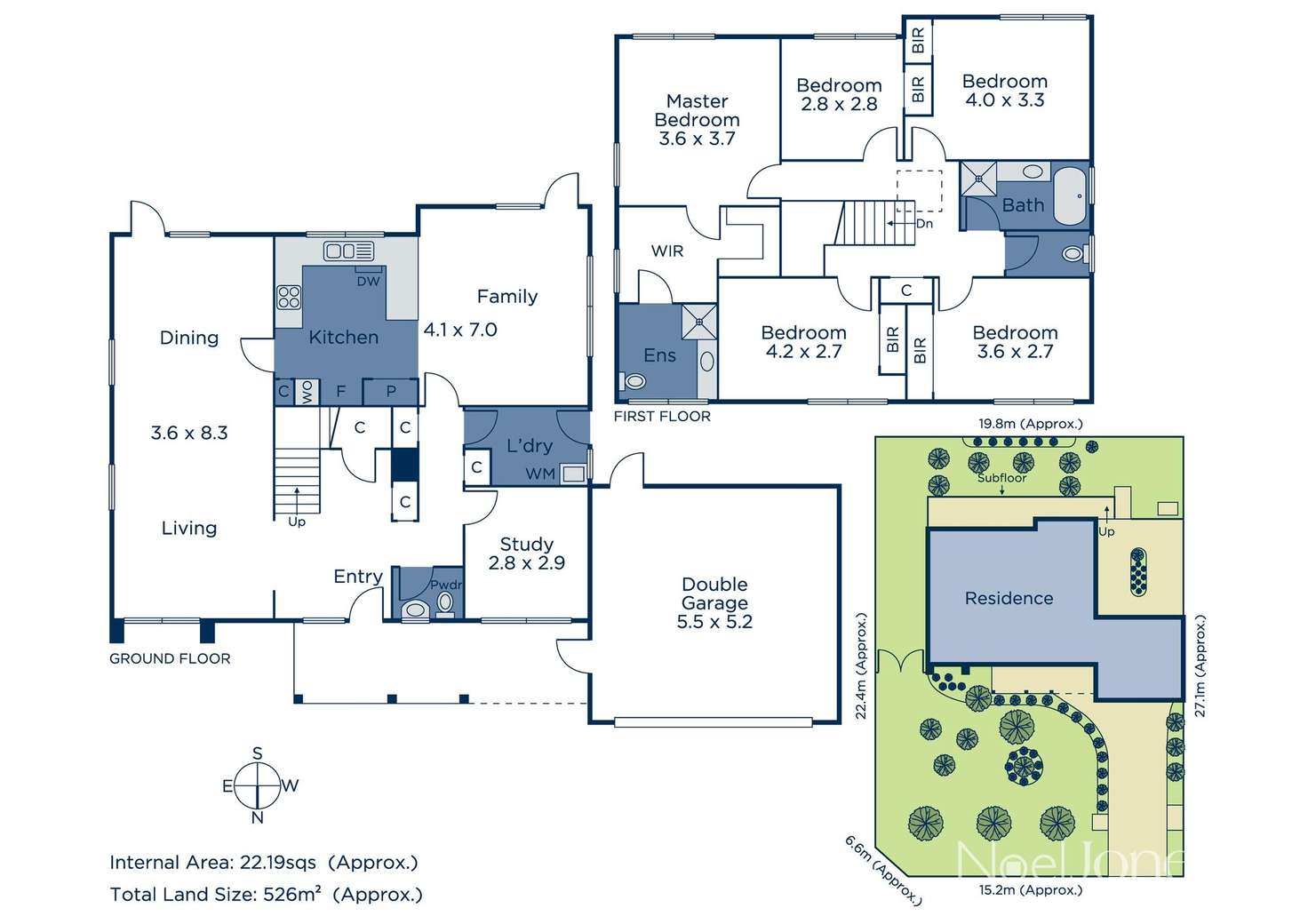 Floorplan of Homely house listing, 1 Gibson Court, Ringwood VIC 3134
