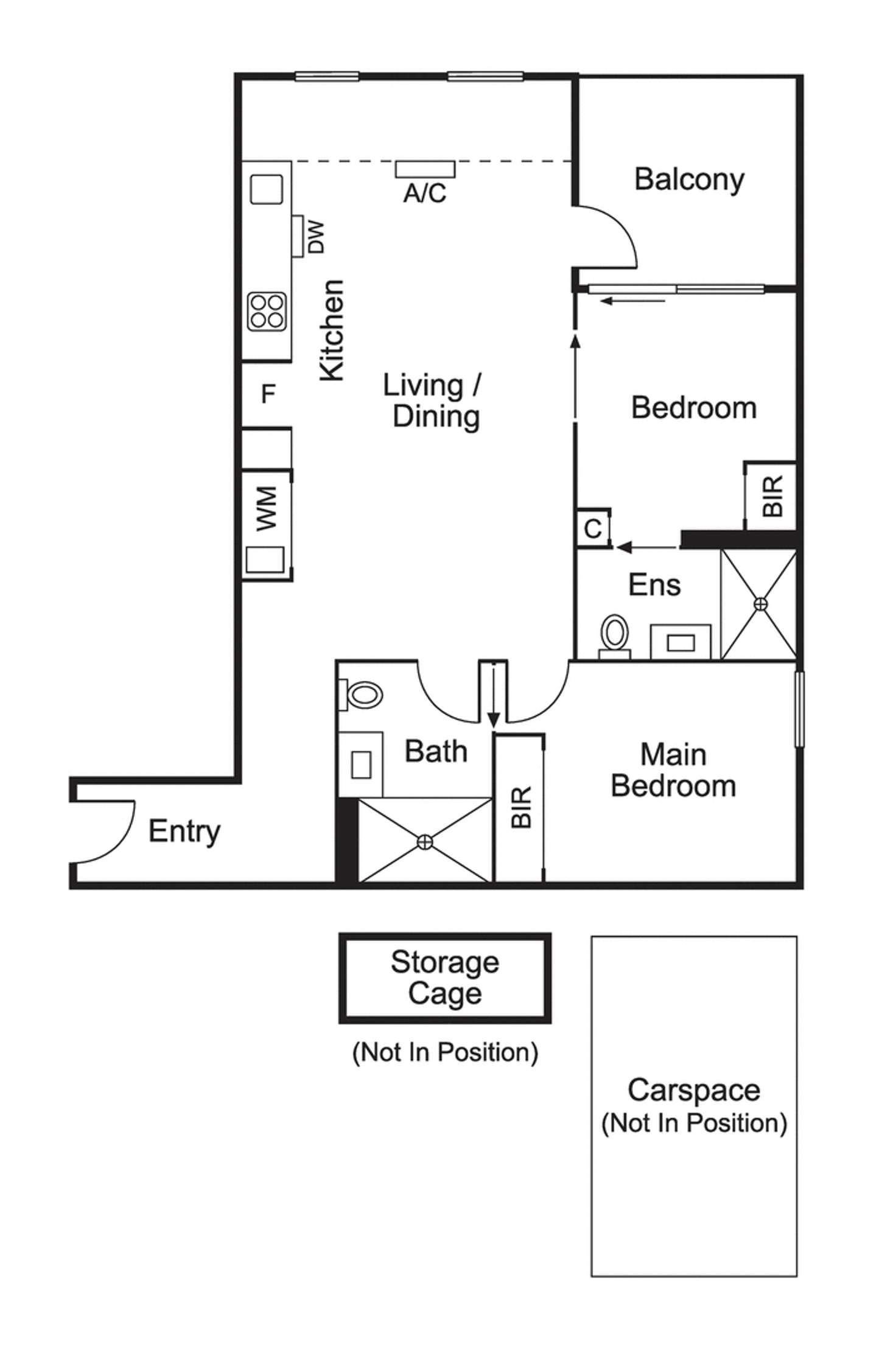 Floorplan of Homely apartment listing, 202/25 Gertrude Street, Windsor VIC 3181