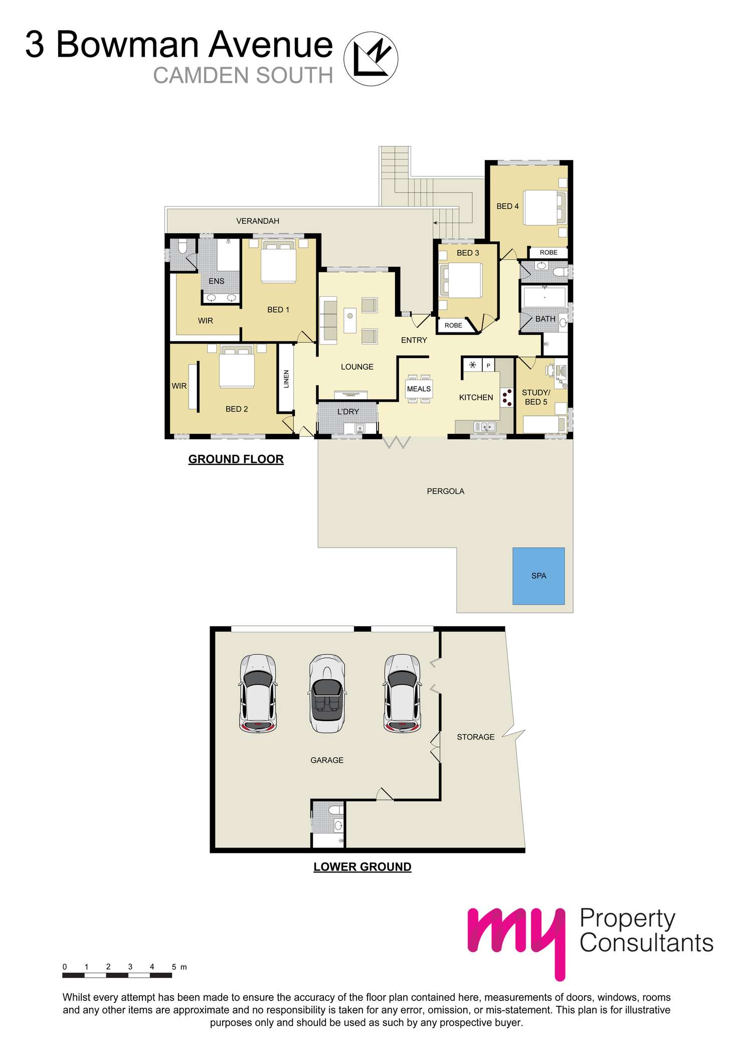 Floorplan of Homely house listing, 3 Bowman Avenue, Camden South NSW 2570