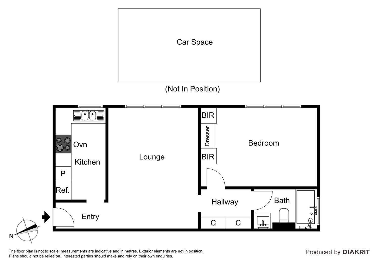 Floorplan of Homely apartment listing, 40/10 Acland Street, St Kilda VIC 3182