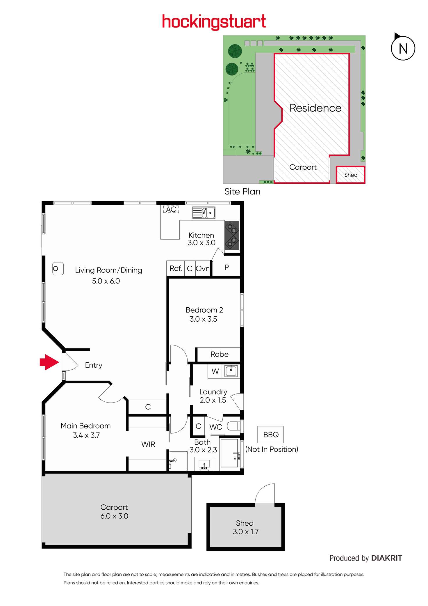 Floorplan of Homely house listing, 22 Valerian Street, Hampton VIC 3188