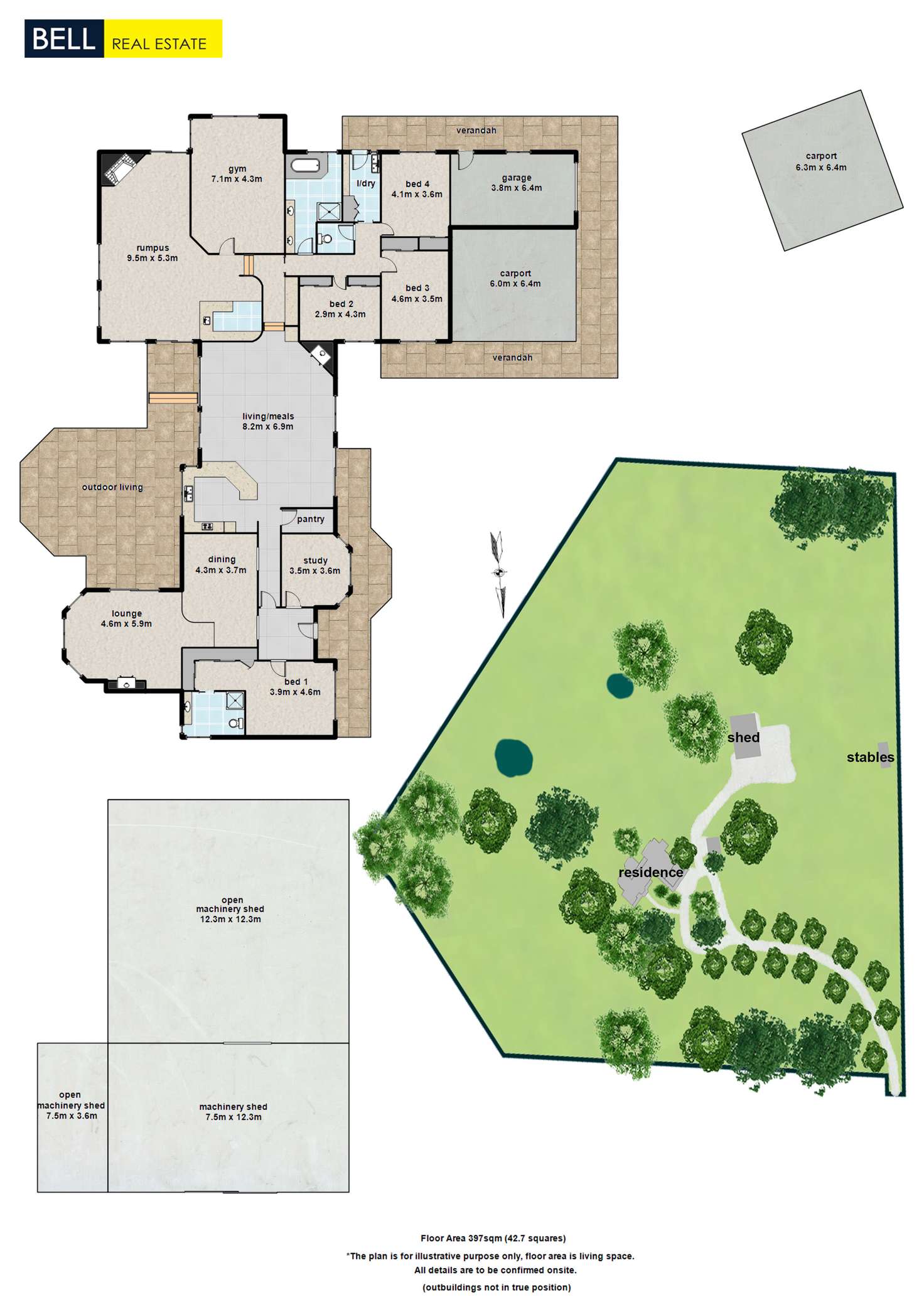 Floorplan of Homely house listing, 232-236 Cardigan Road, Montrose VIC 3765