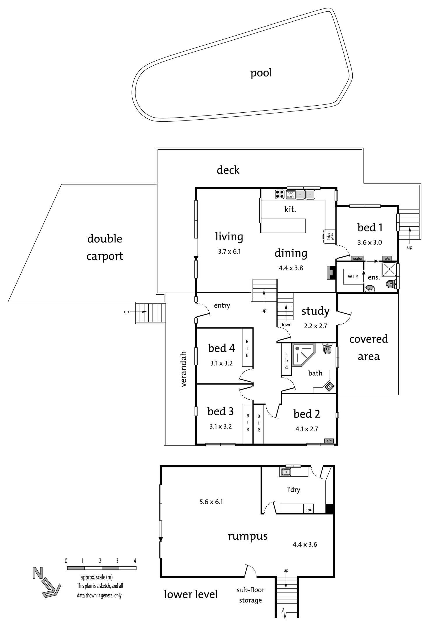 Floorplan of Homely house listing, 12 Paranda Court, Vermont VIC 3133