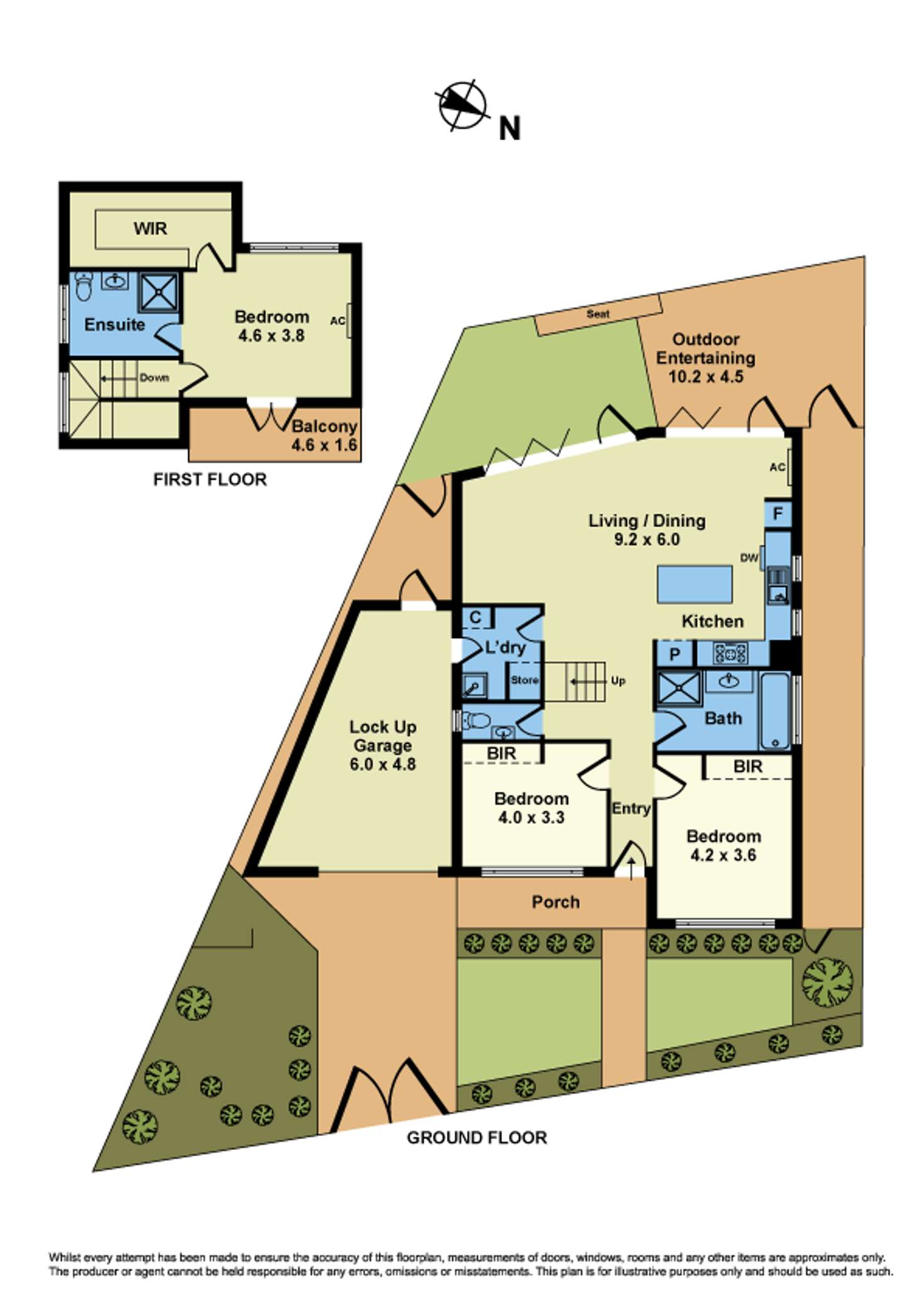 Floorplan of Homely house listing, 15 Latrobe Street, Newport VIC 3015