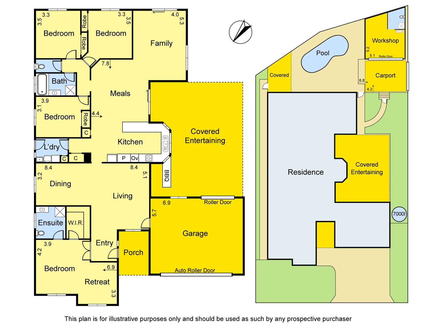 Floorplan of Homely house listing, 12 Sunshine Close, Greensborough VIC 3088