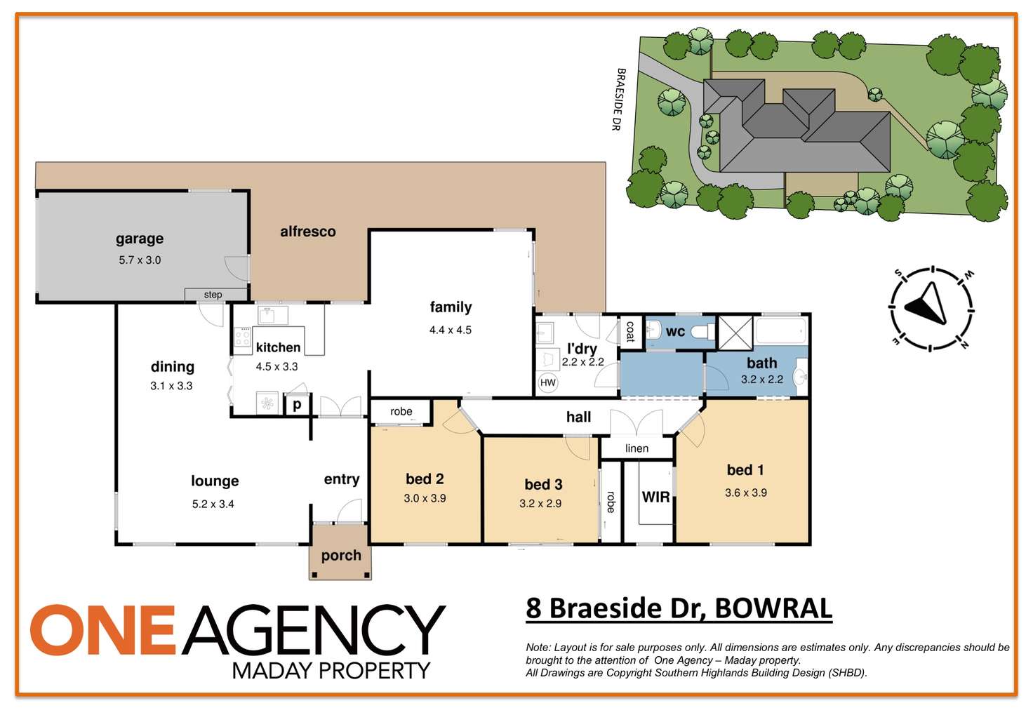 Floorplan of Homely house listing, 8 Braeside Drive, Bowral NSW 2576