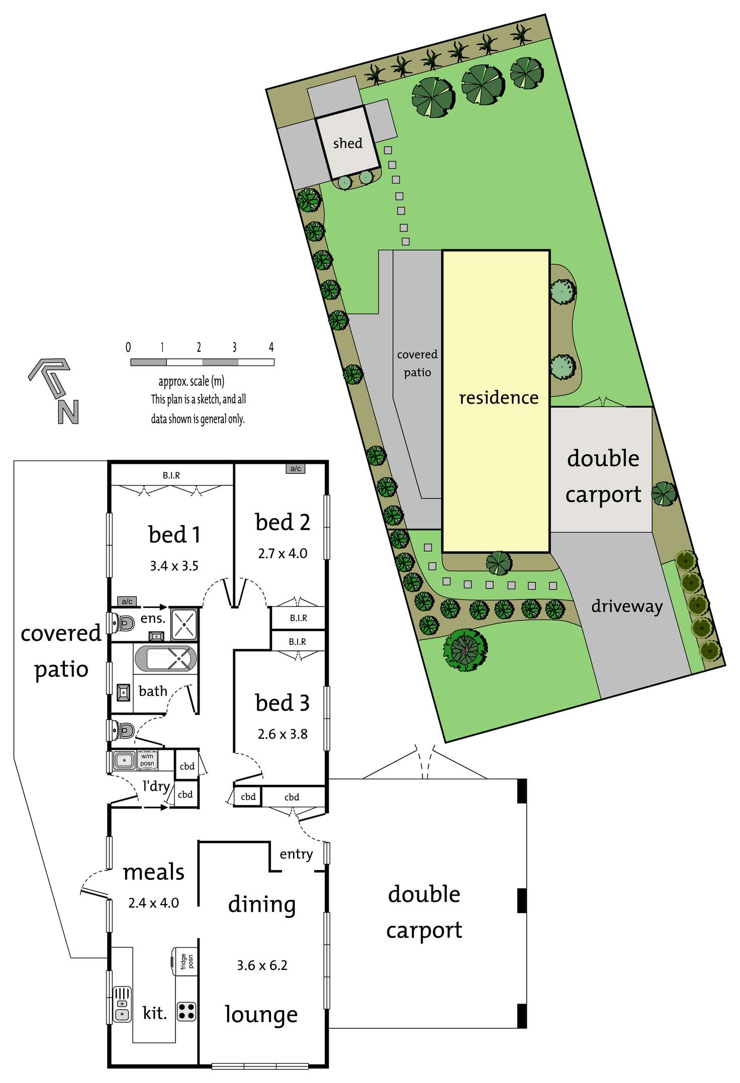 Floorplan of Homely house listing, 63 Owens Street, Doncaster East VIC 3109