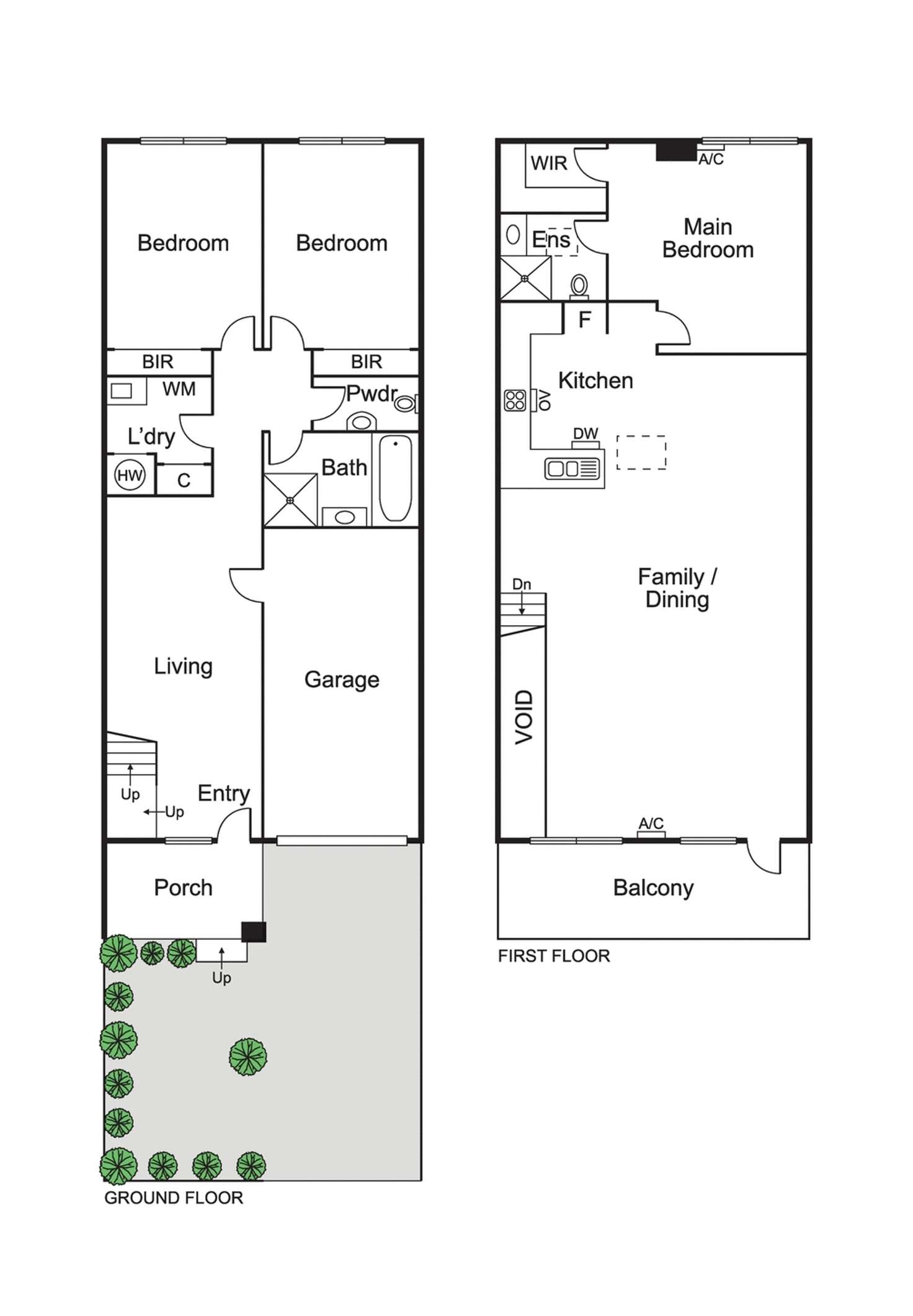 Floorplan of Homely townhouse listing, 8/39 Horne Street, Elsternwick VIC 3185