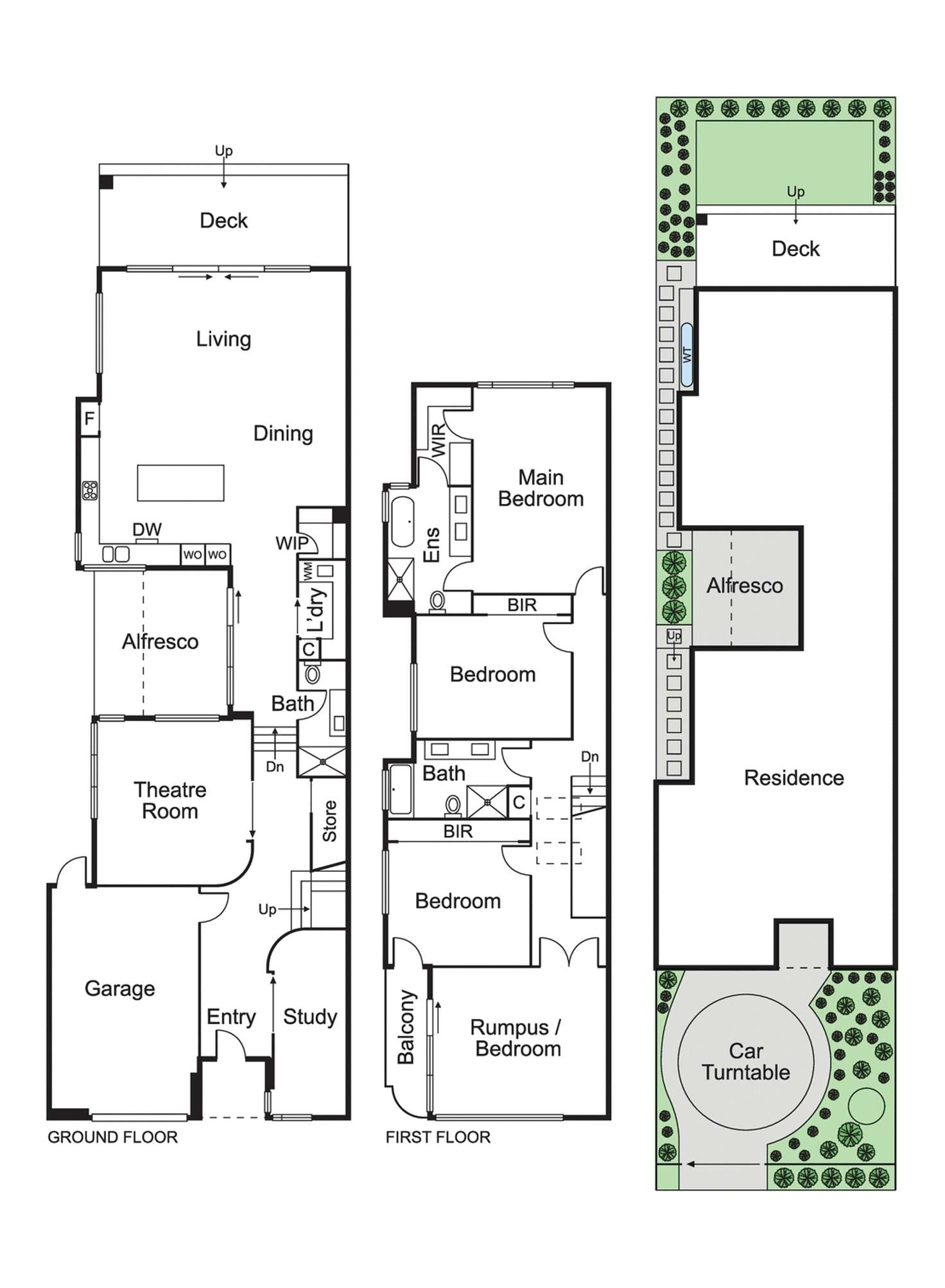 Floorplan of Homely townhouse listing, 2/434 Glen Eira Road, Caulfield VIC 3162