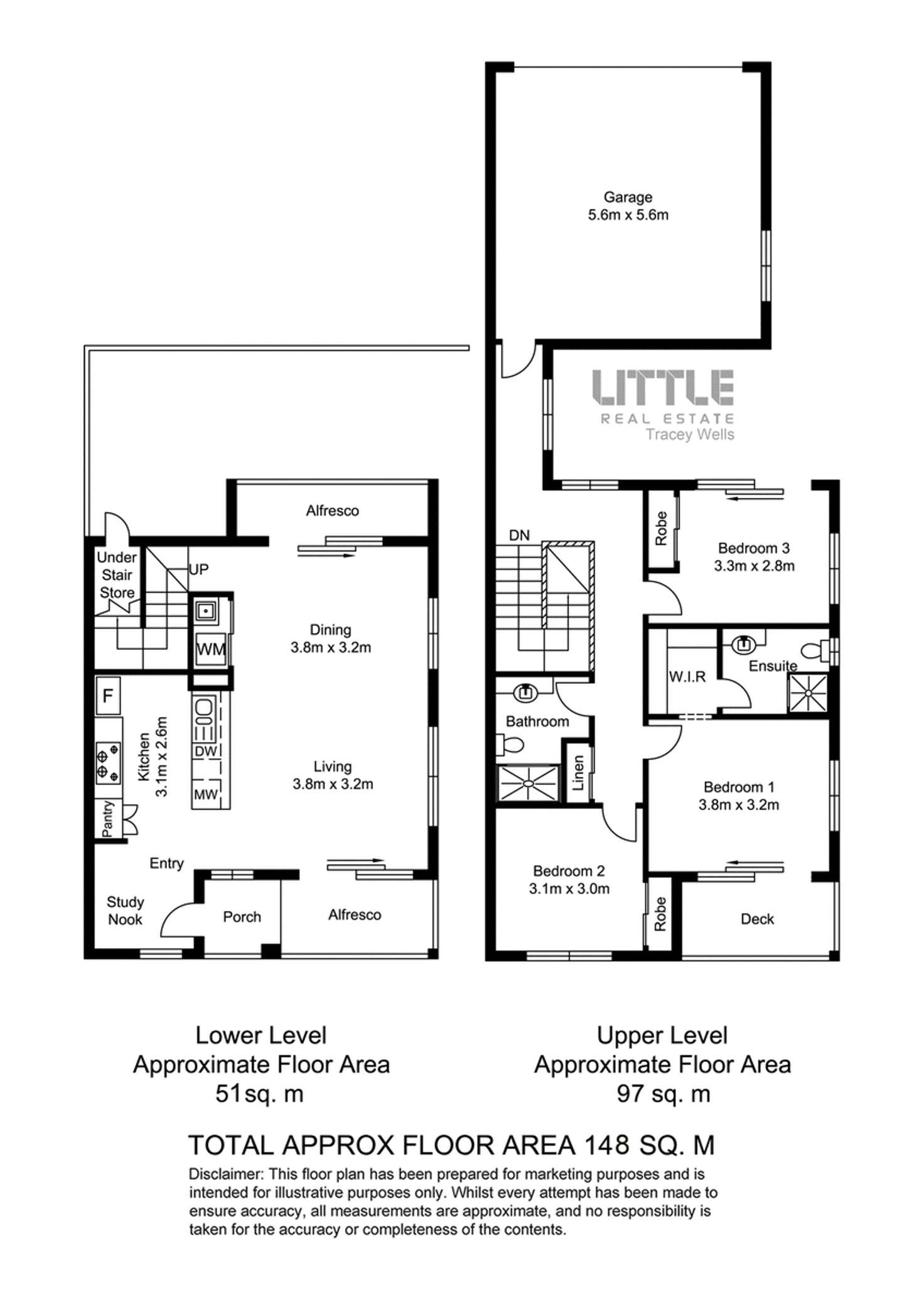 Floorplan of Homely townhouse listing, 9/2 Tayla Street, Pimpama QLD 4209