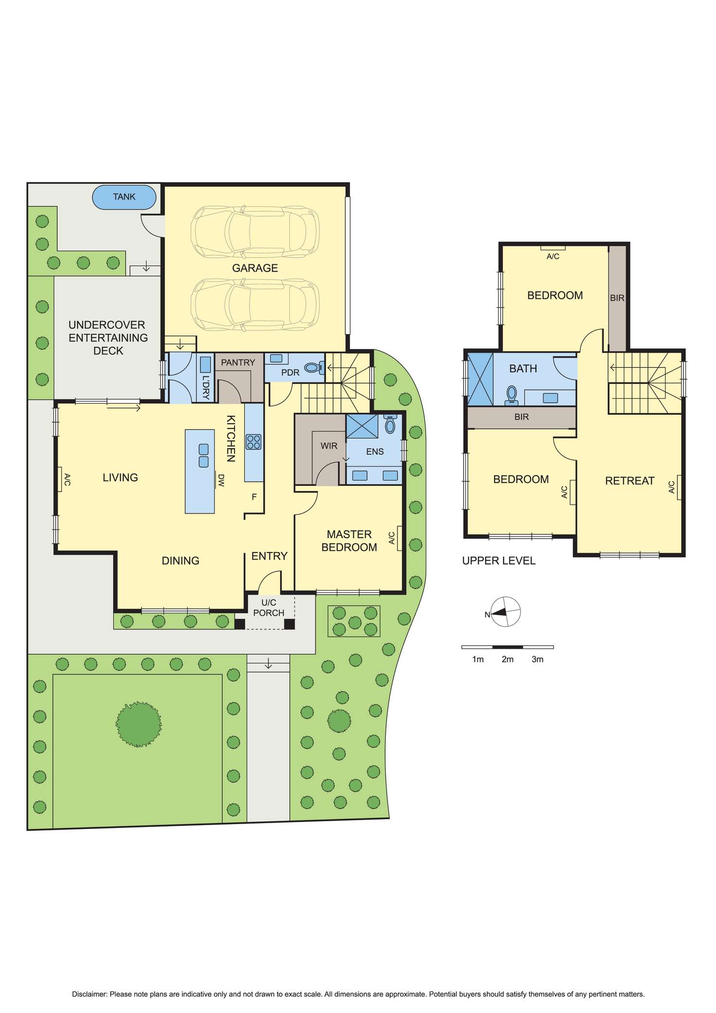 Floorplan of Homely townhouse listing, 1/14 Anama Street, Greensborough VIC 3088