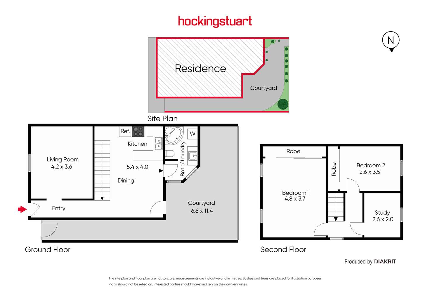 Floorplan of Homely house listing, 373 Fitzroy Street, Fitzroy VIC 3065