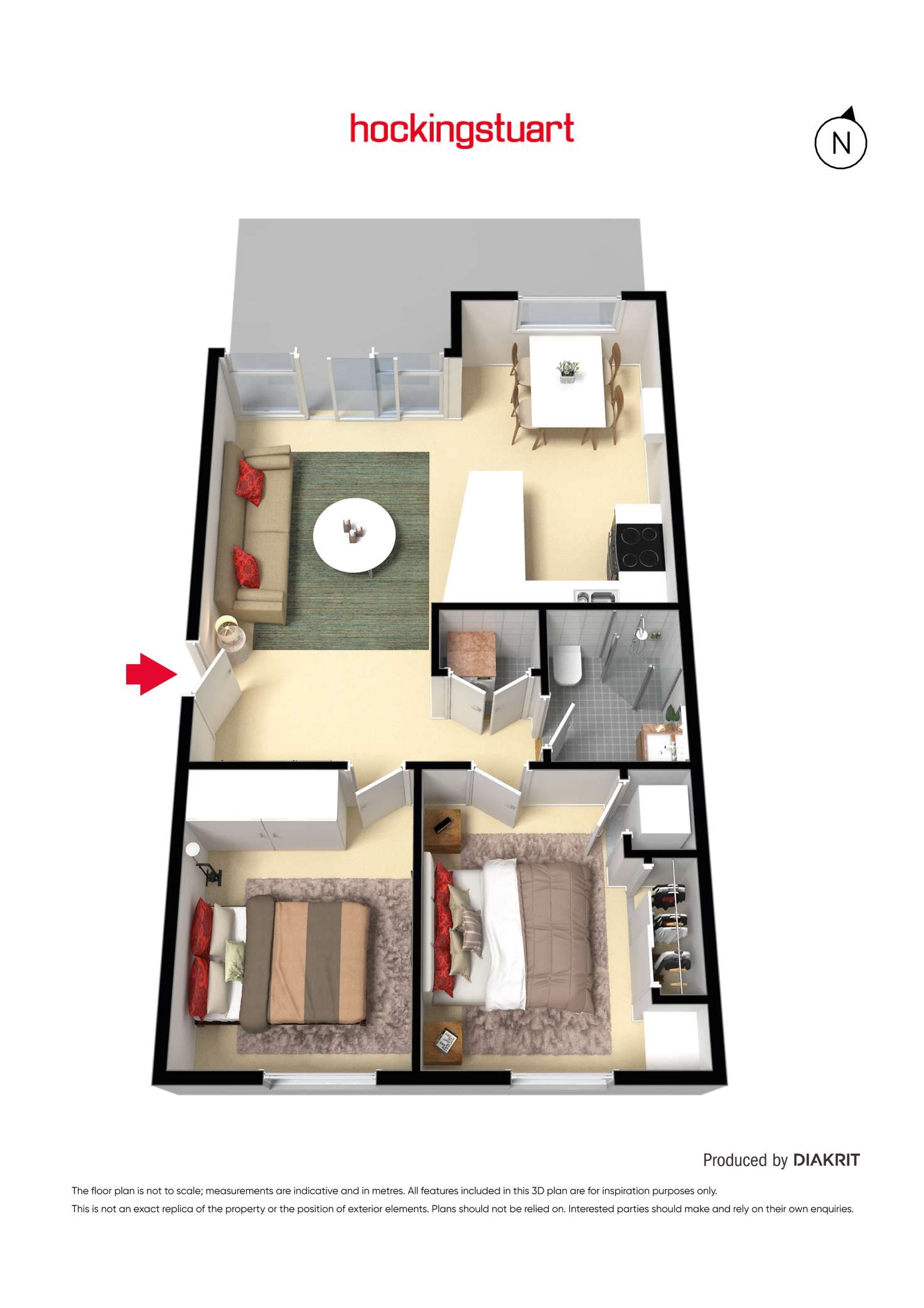 Floorplan of Homely unit listing, 20/997 Dandenong Road, Malvern East VIC 3145