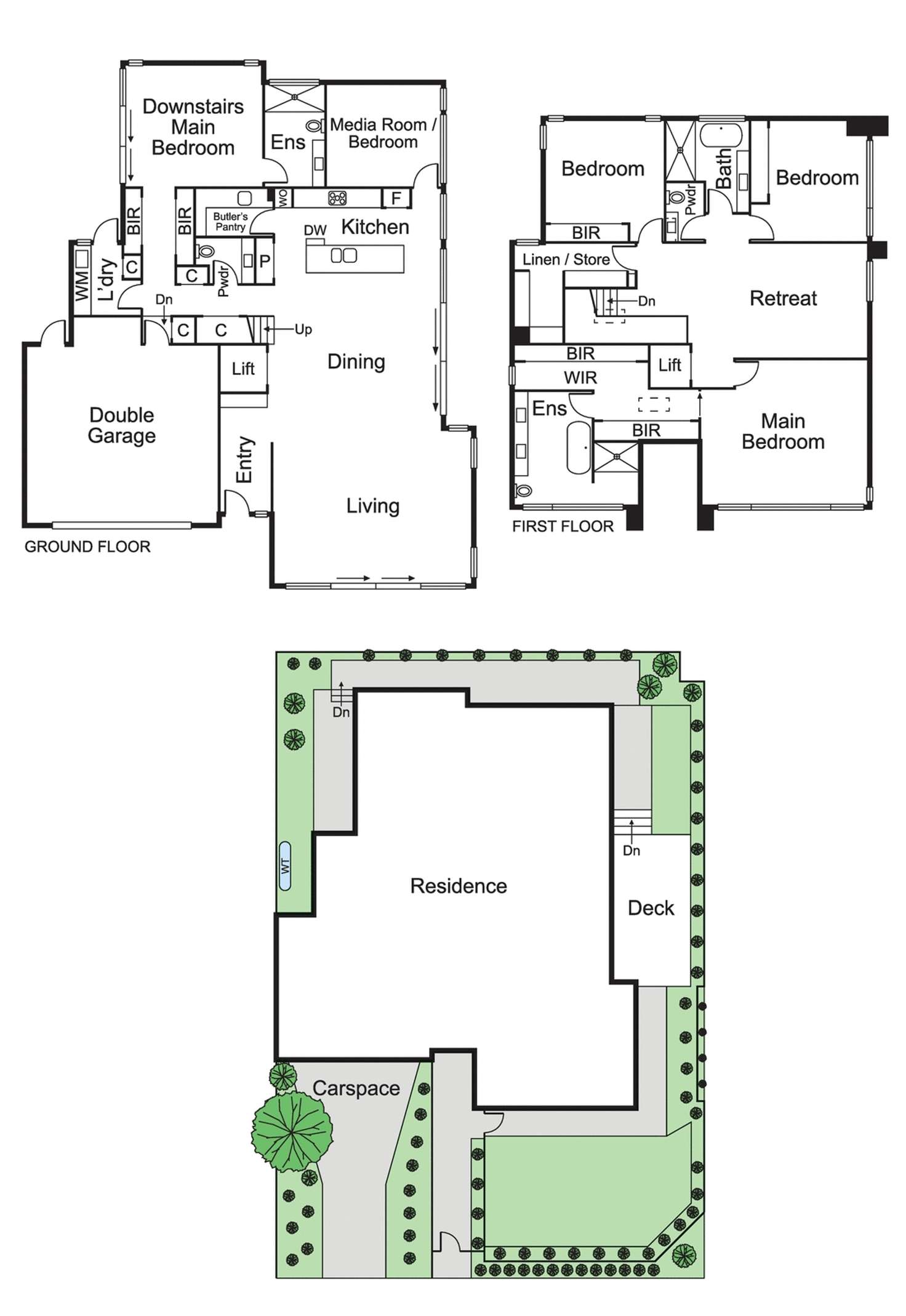 Floorplan of Homely house listing, 27 Olinda Street, Caulfield South VIC 3162