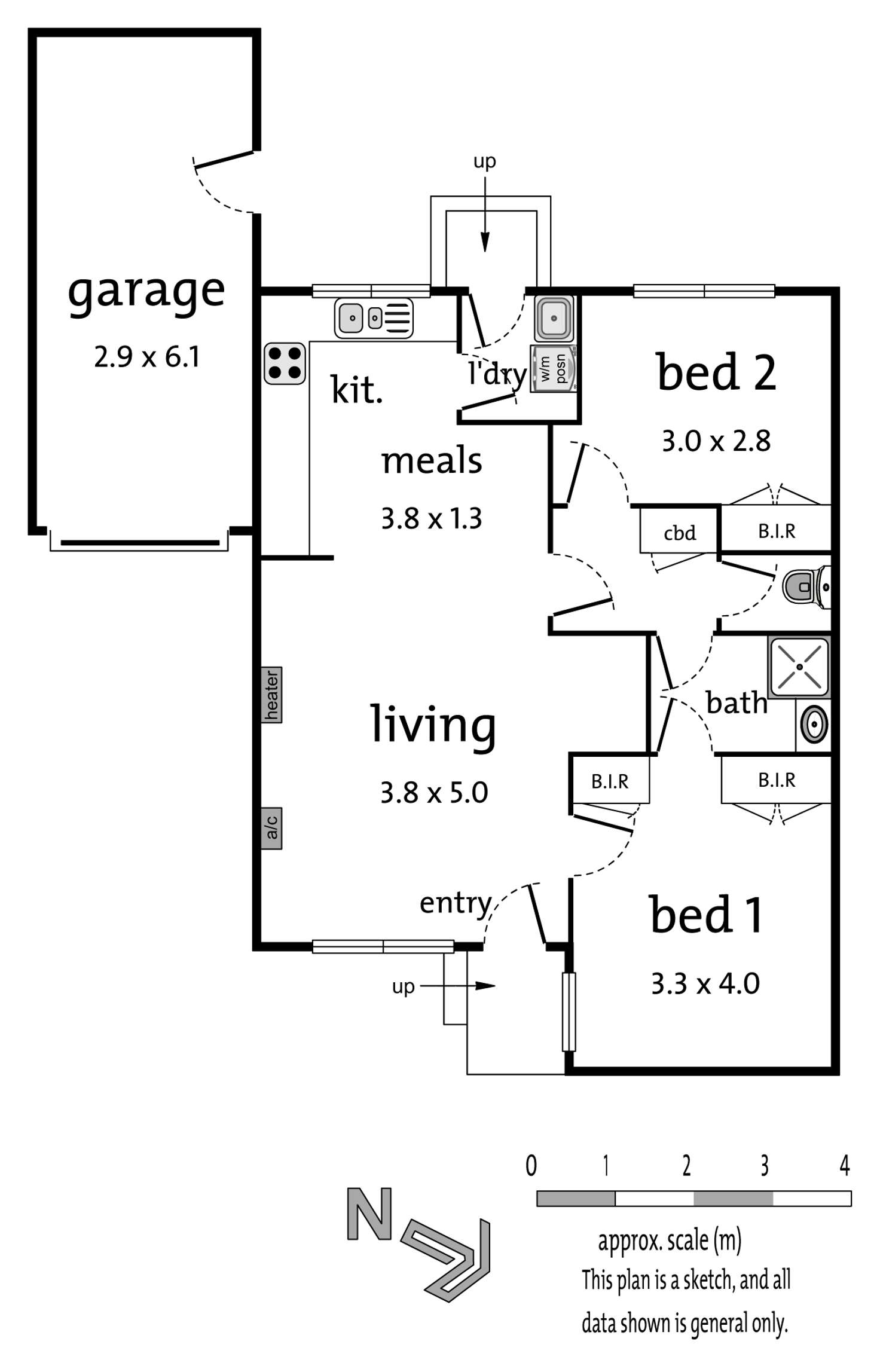 Floorplan of Homely unit listing, 2/11 Freeman Street, Ringwood East VIC 3135
