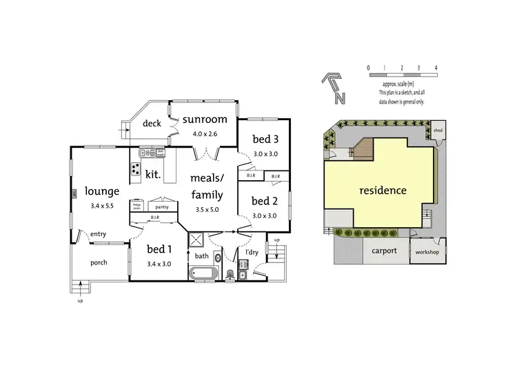 Floorplan of Homely unit listing, 2/8 Clement Crescent, Croydon VIC 3136