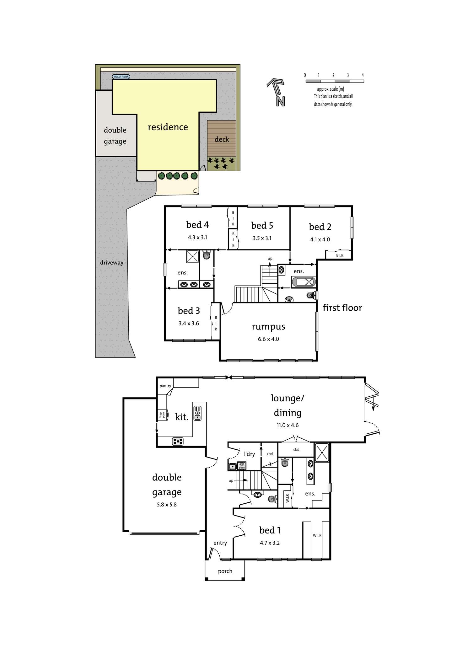 Floorplan of Homely townhouse listing, 17 Adelyn Avenue, Donvale VIC 3111