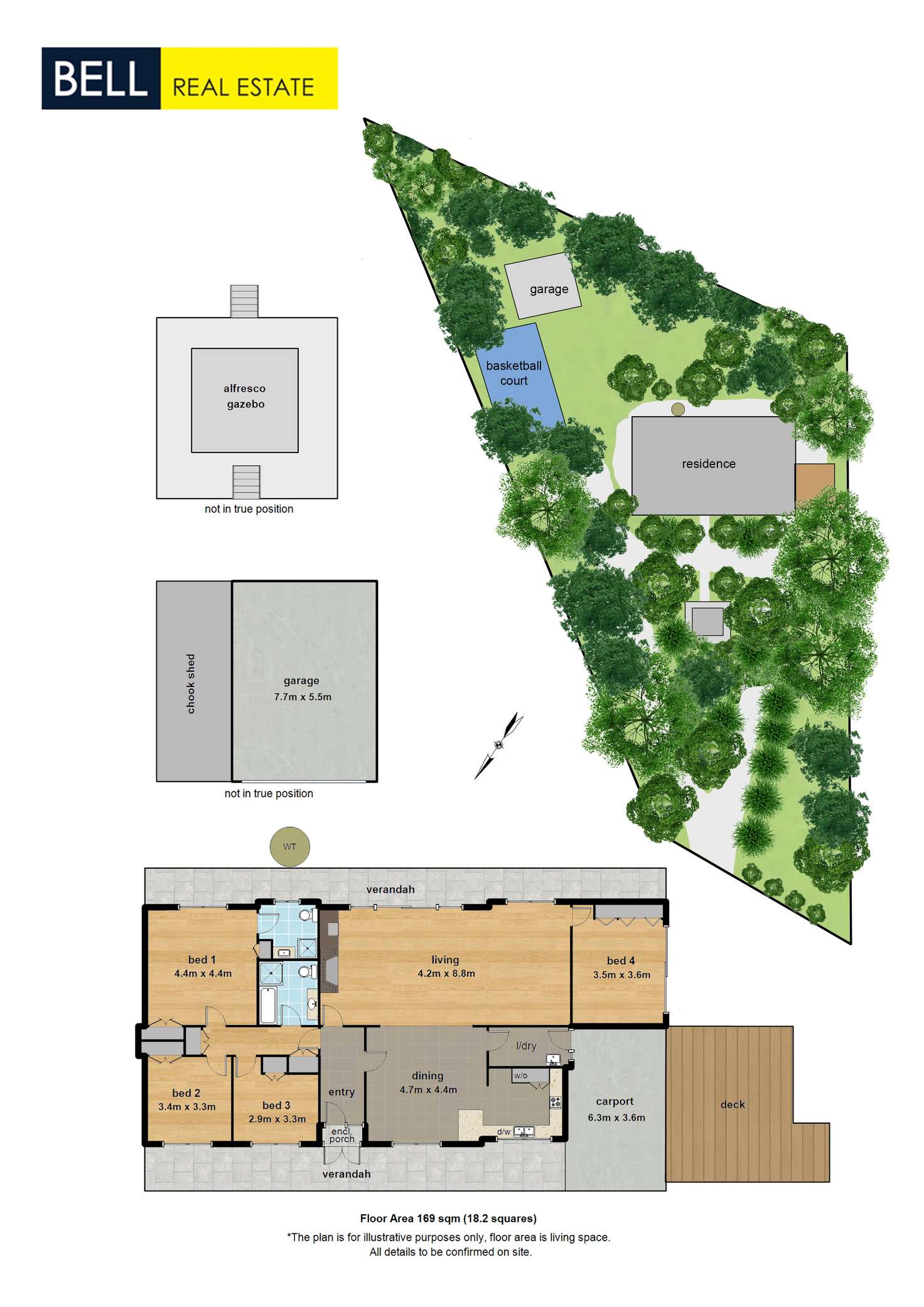Floorplan of Homely house listing, 1020 Mt Dandenong Tourist Road, Montrose VIC 3765