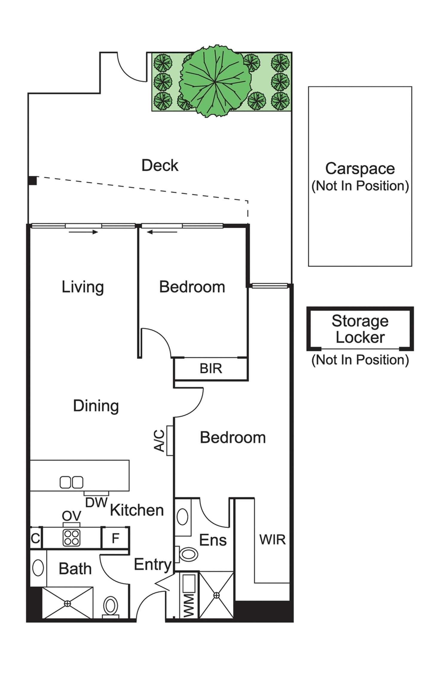 Floorplan of Homely apartment listing, G06/3-9 Elliott Avenue, Carnegie VIC 3163
