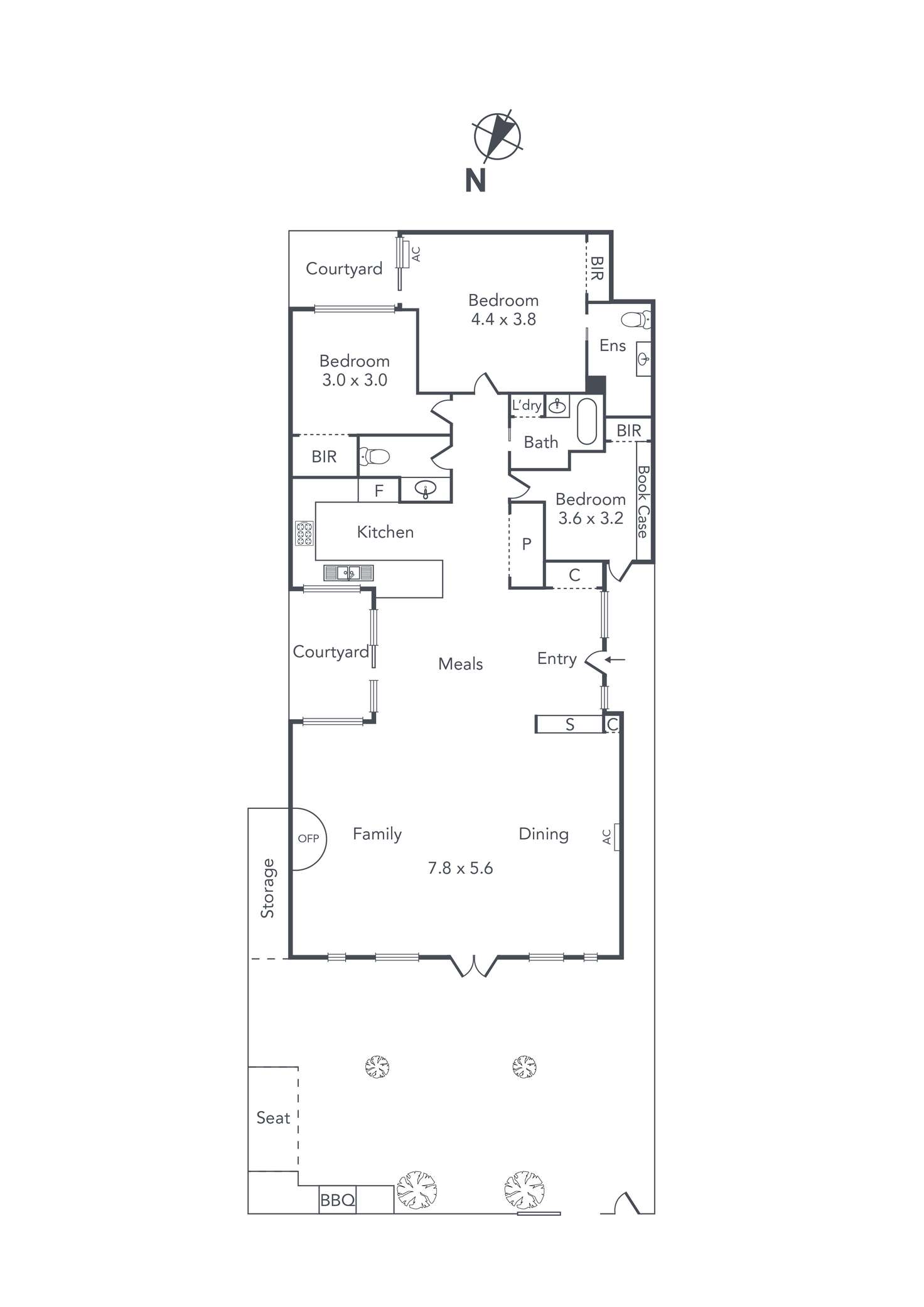 Floorplan of Homely house listing, 17 Fawkner Street, St Kilda VIC 3182